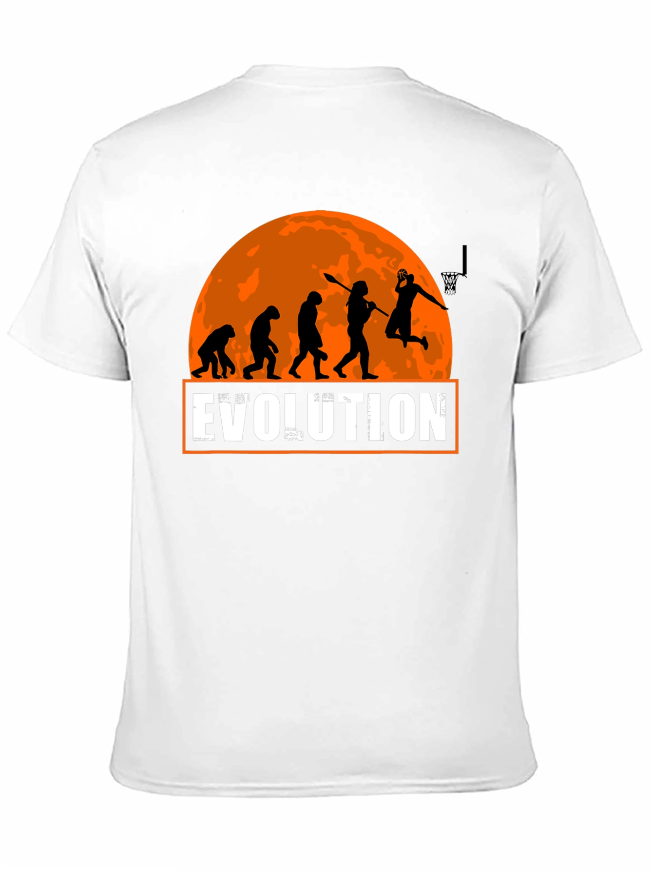Evolution Basketball T-Shirt - Funny Graphic Tee