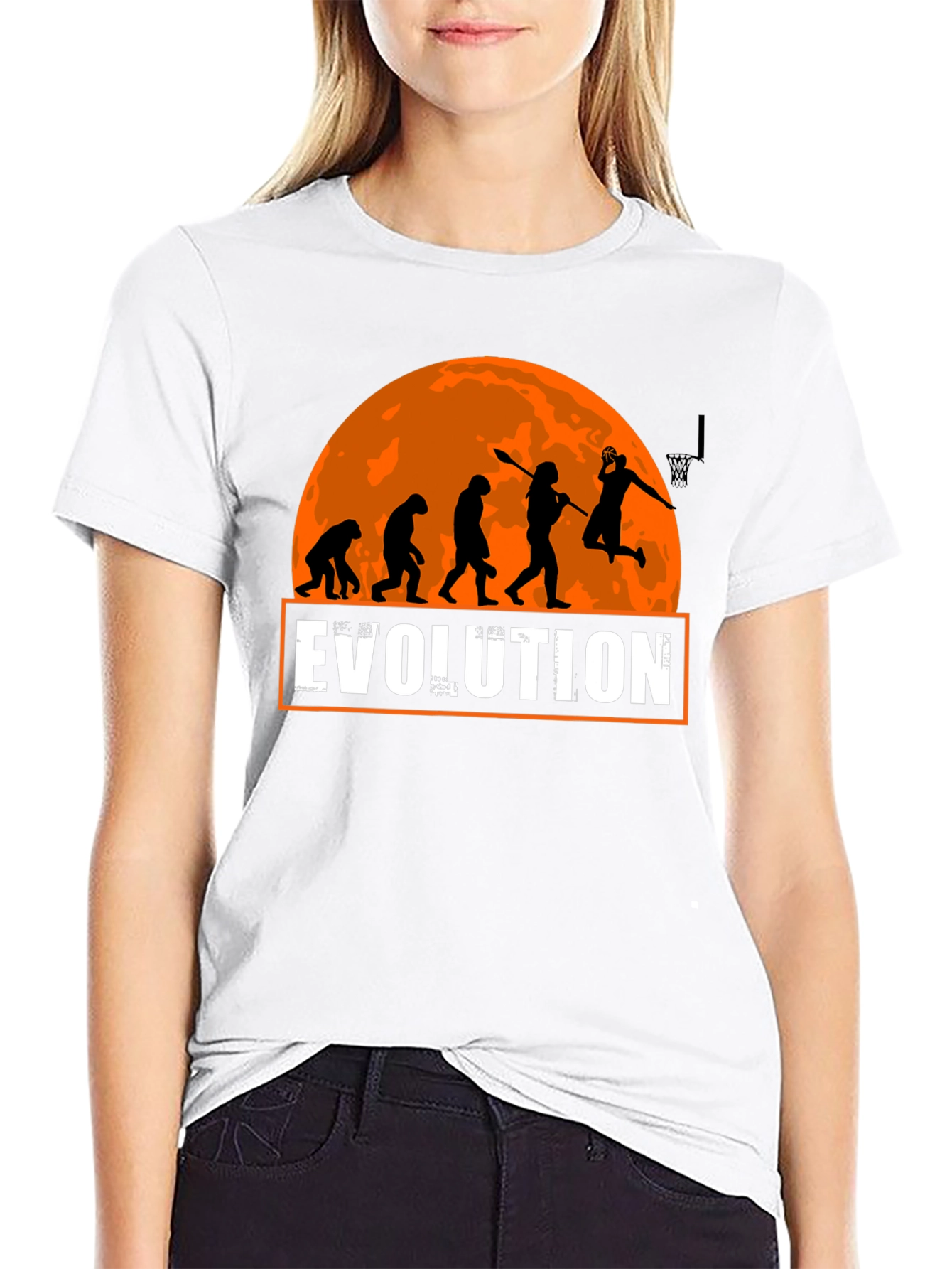 Evolution Basketball T-Shirt - Funny Graphic Tee