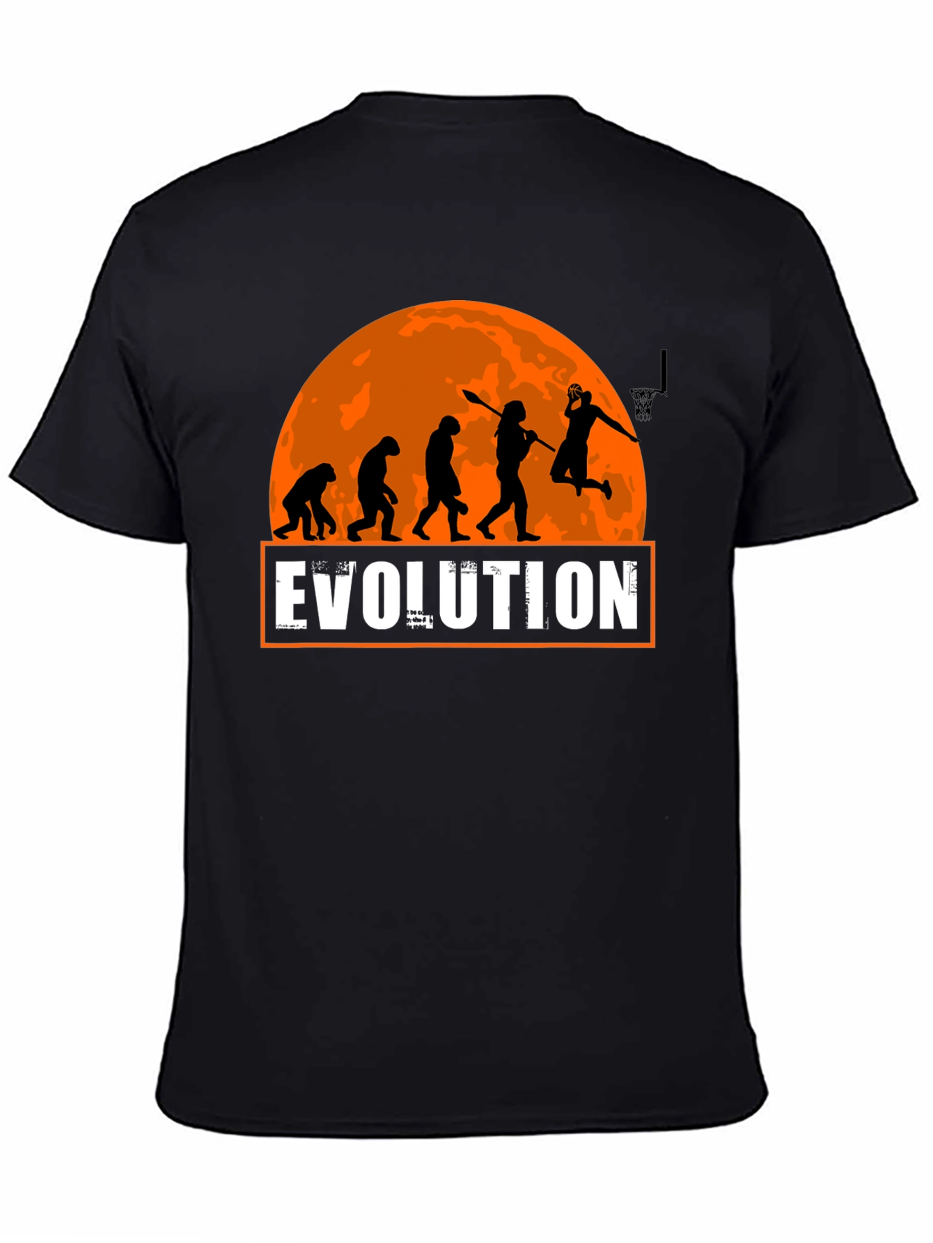 Evolution Basketball T-Shirt - Funny Graphic Tee