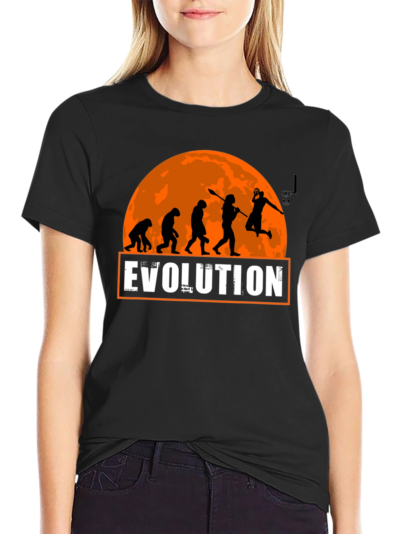 Evolution Basketball T-Shirt - Funny Graphic Tee