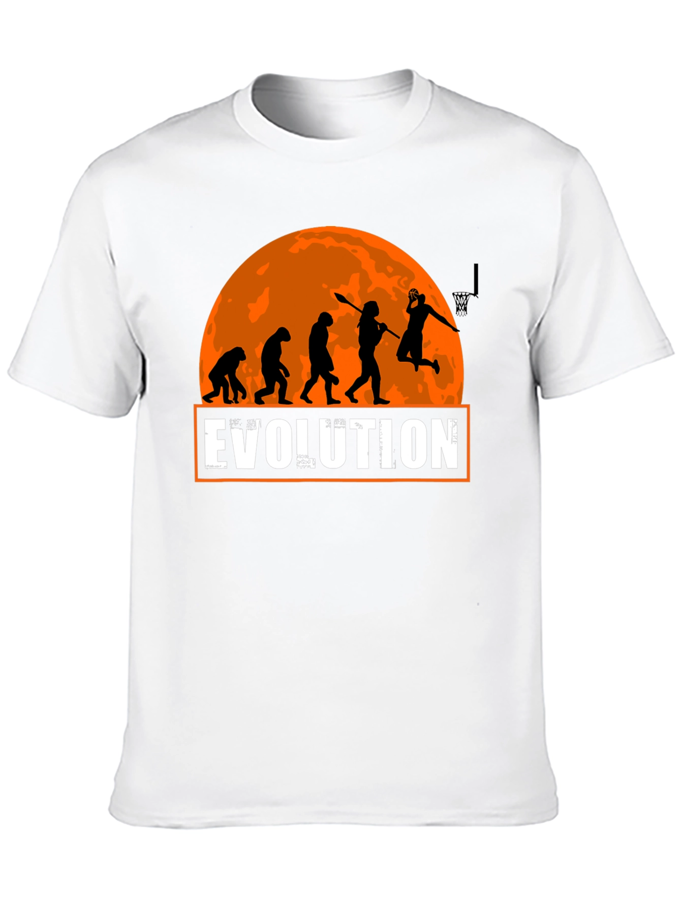 Evolution Basketball T-Shirt - Funny Graphic Tee
