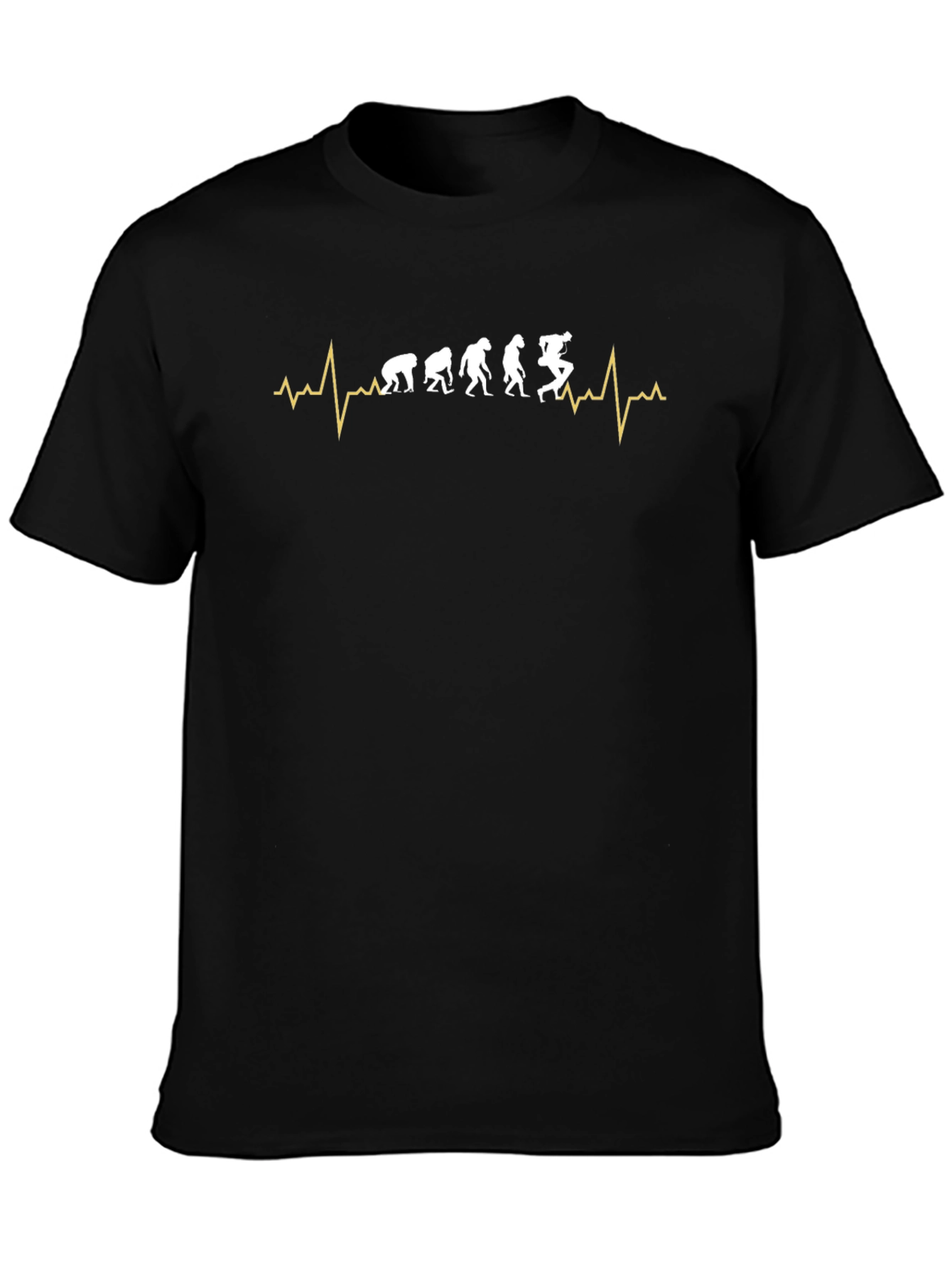 Evolution Parkour T-Shirt - Black Cotton Tee