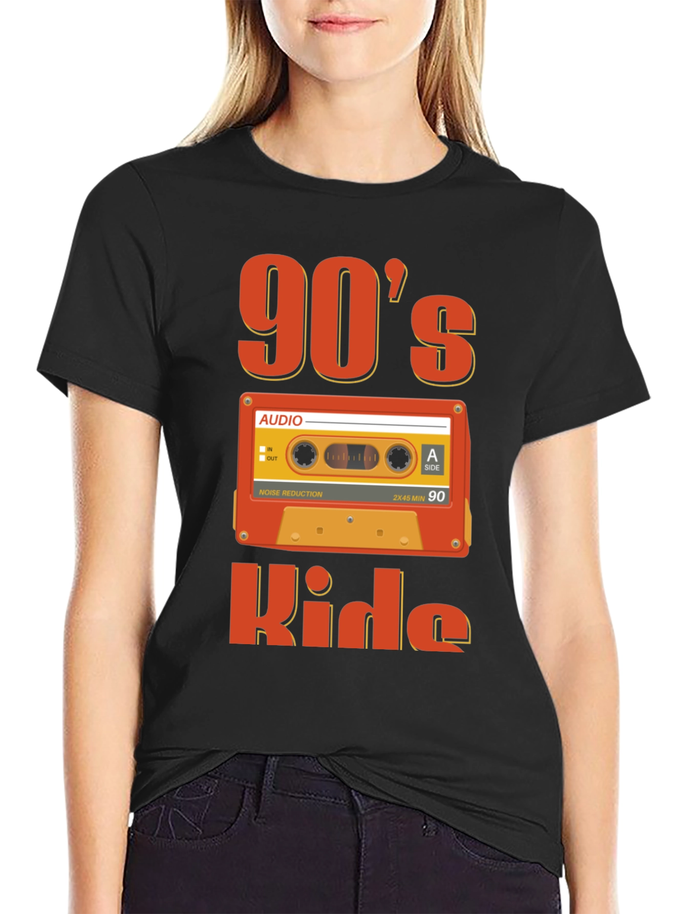 90s Kid Retro Cassette Tape T-Shirt