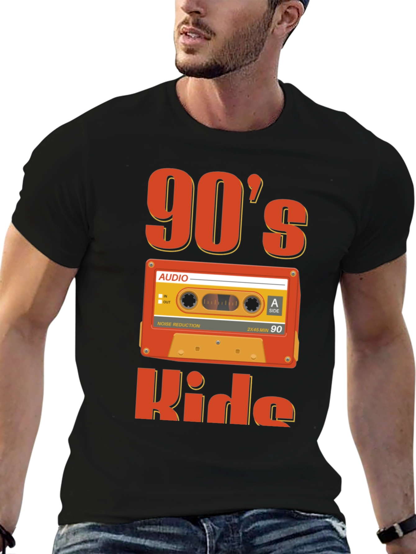90s Kid Retro Cassette Tape T-Shirt