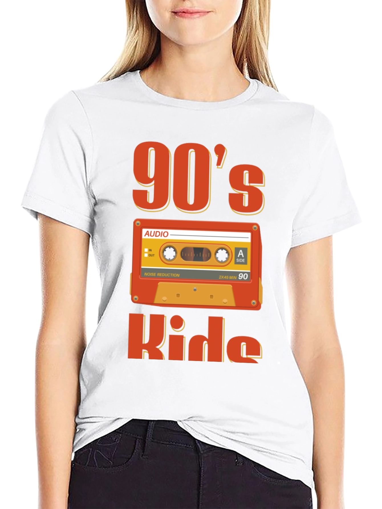 90s Kid Retro Cassette Tape T-Shirt