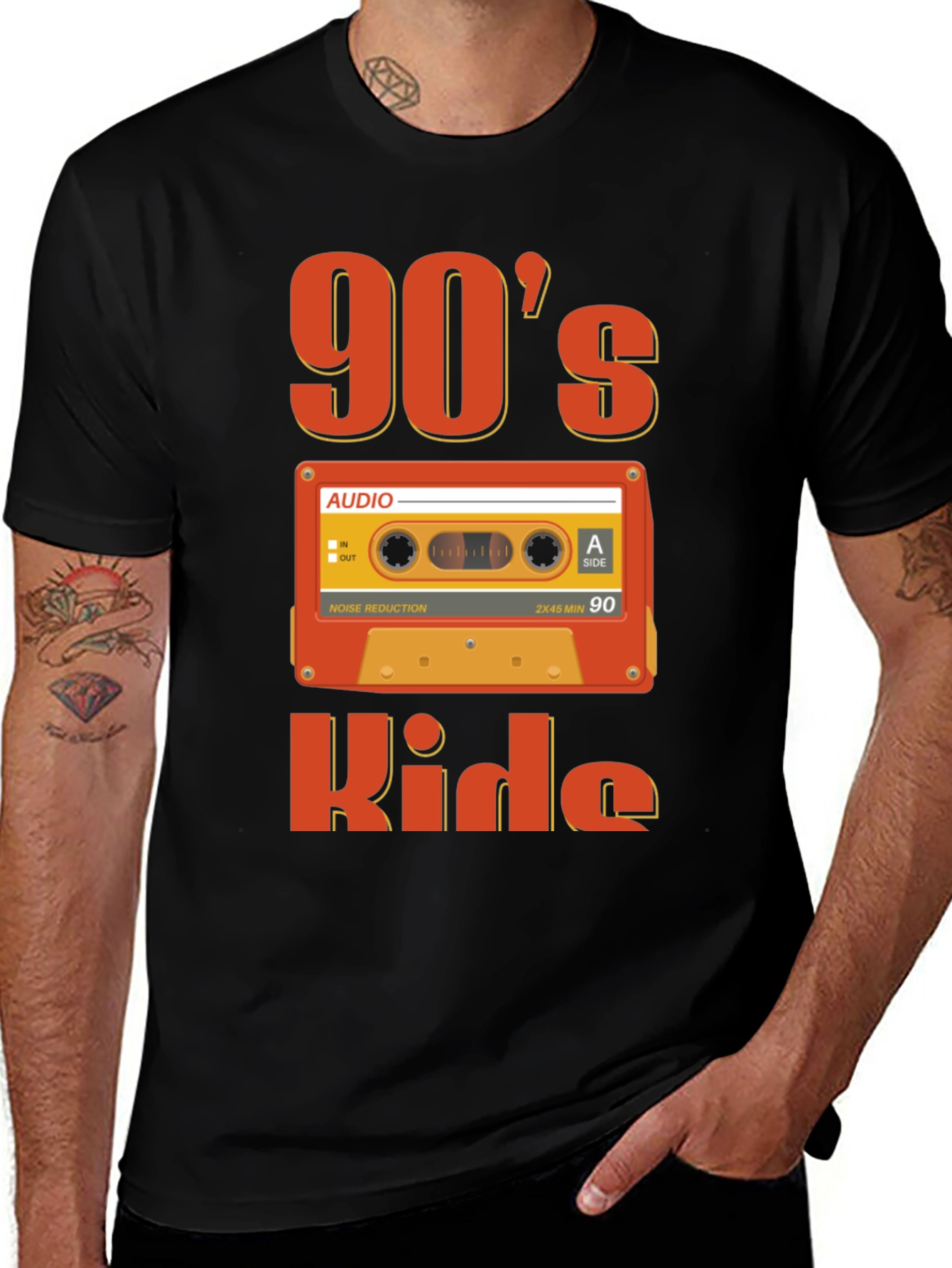 90s Kid Retro Cassette Tape T-Shirt