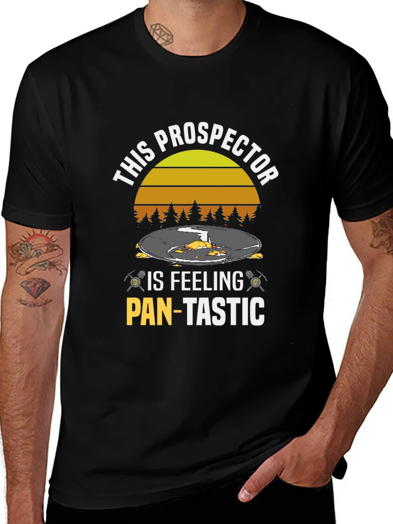 Prospector Pan-Tastic Black T-Shirt