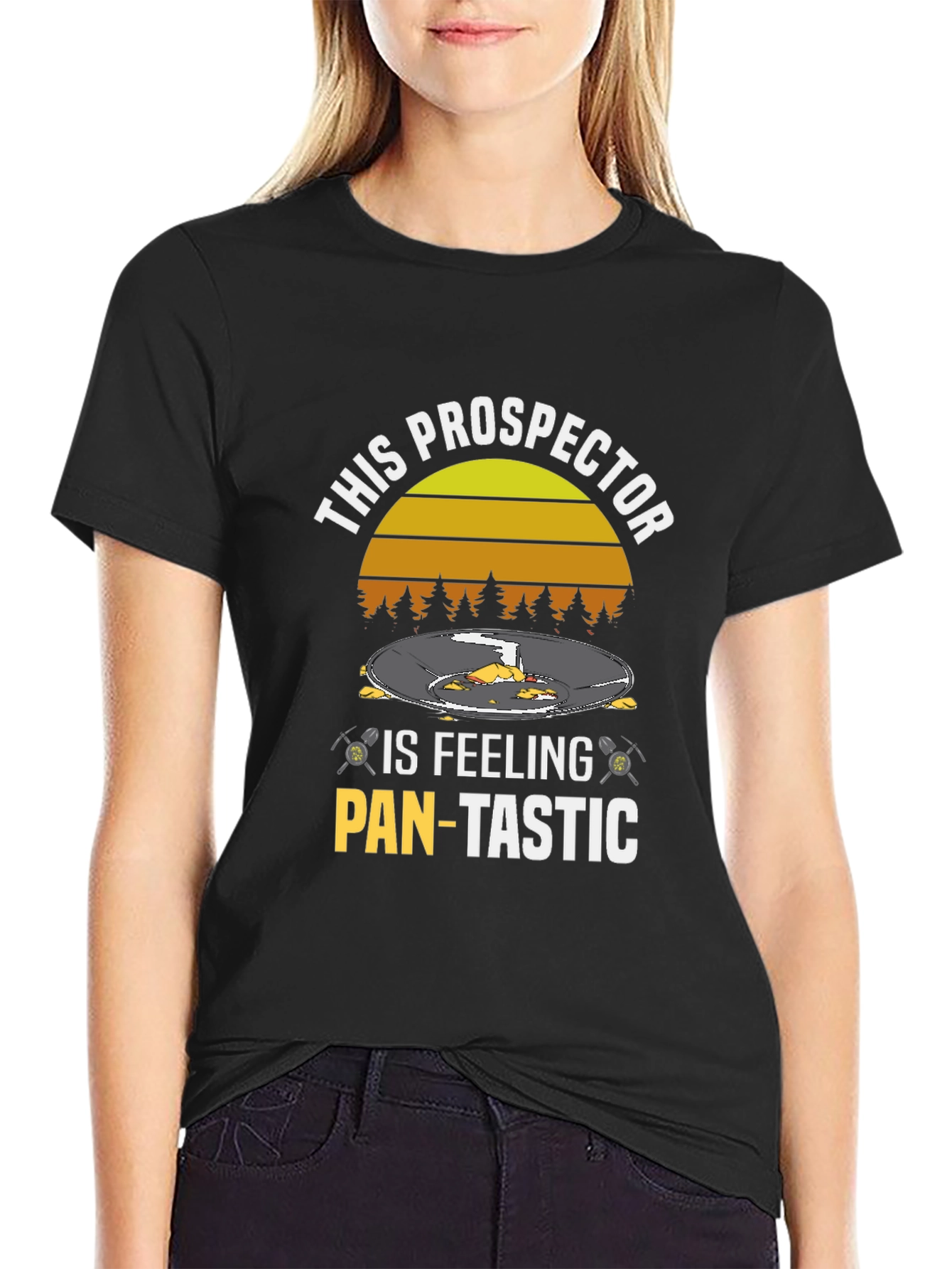 Prospector Pan-Tastic Black T-Shirt