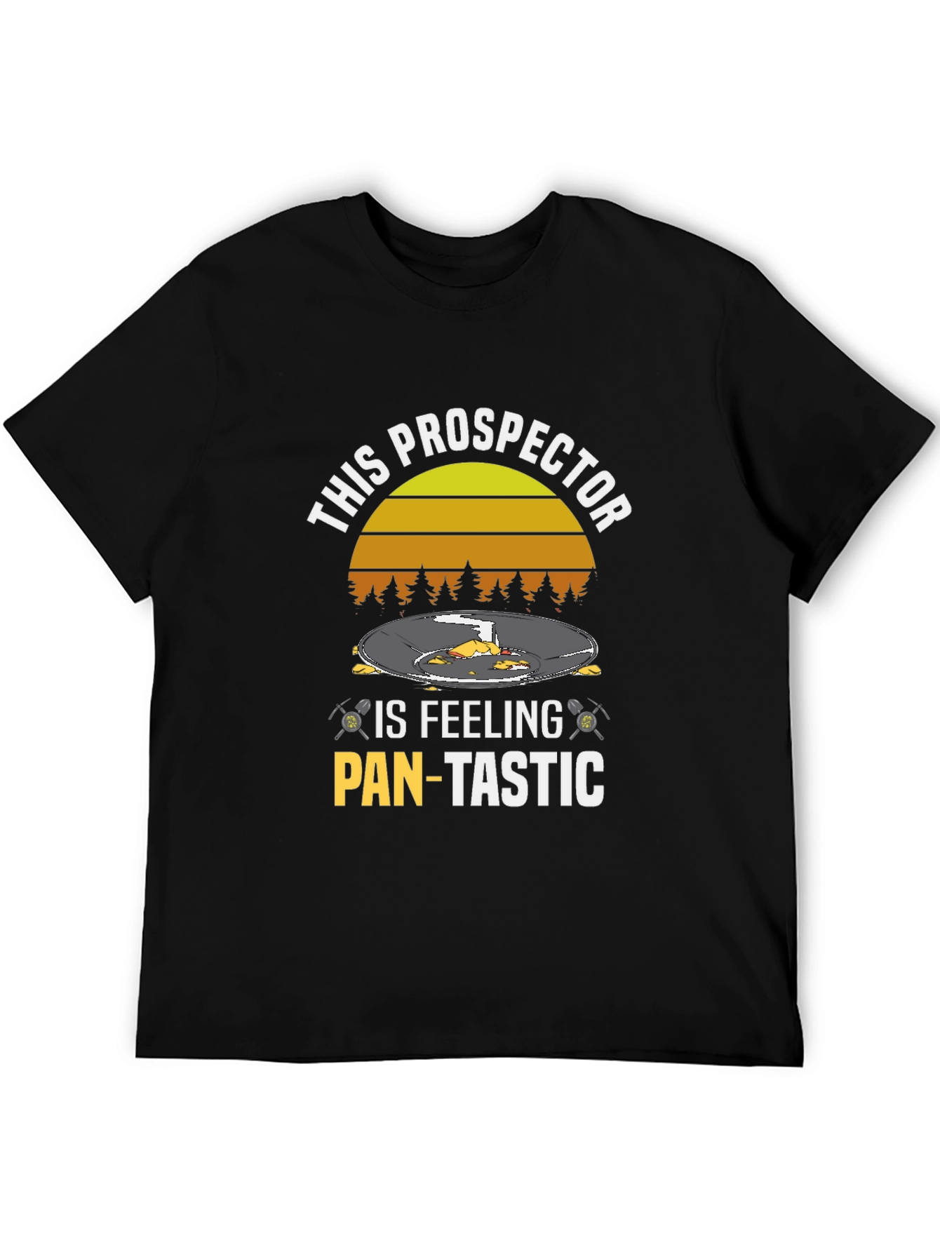 Prospector Pan-Tastic Black T-Shirt