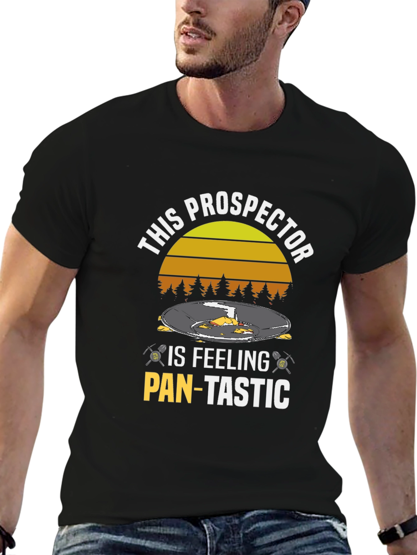 Prospector Pan-Tastic Black T-Shirt