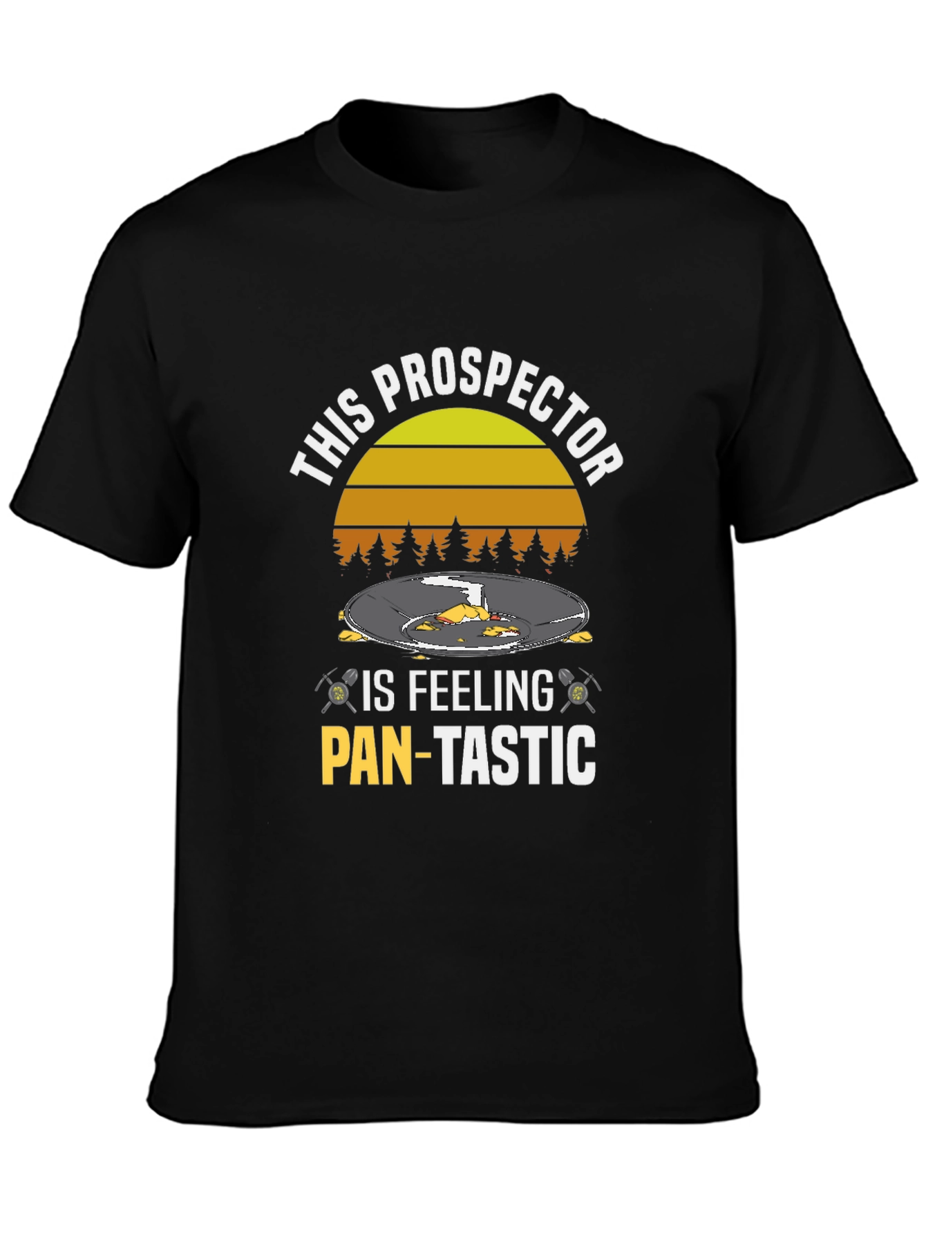 Prospector Pan-Tastic Black T-Shirt