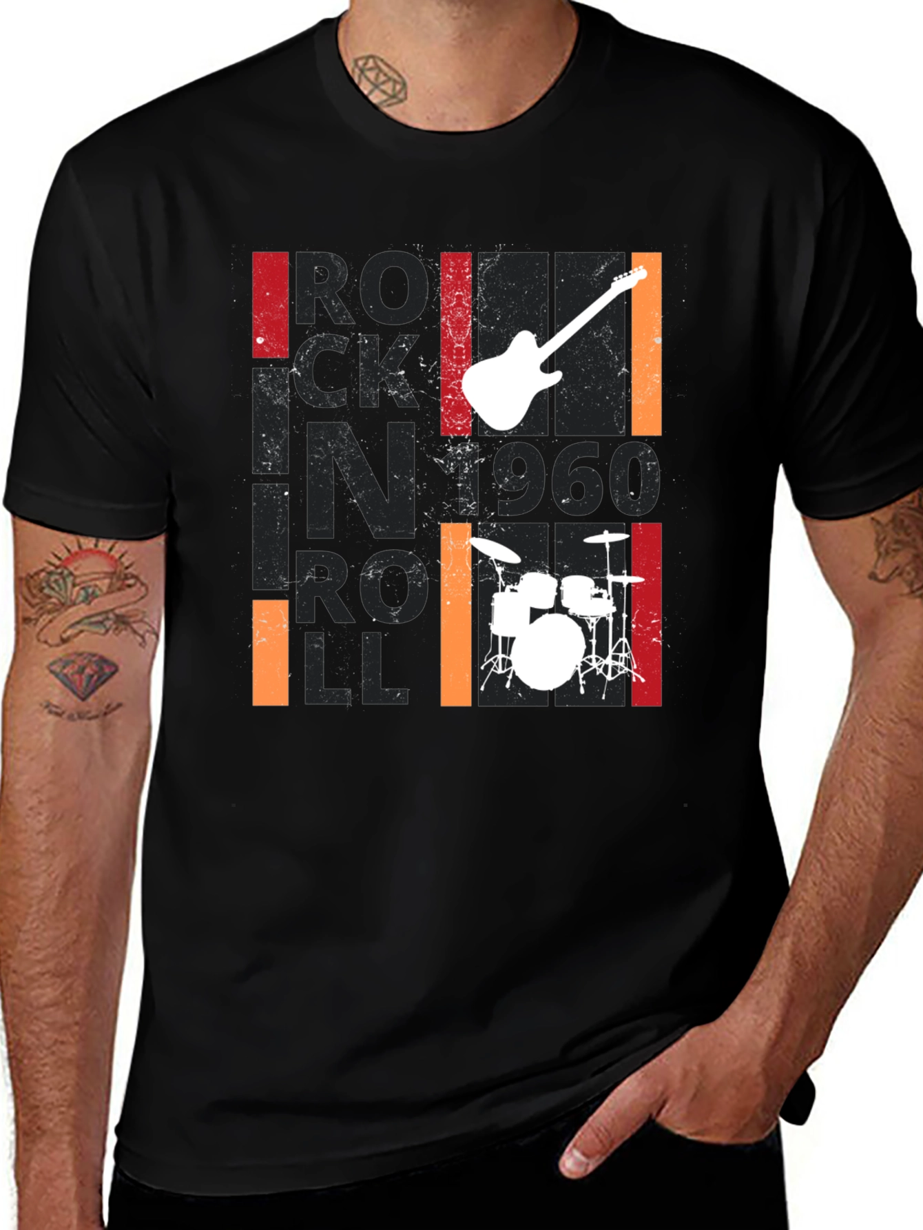 Rock n Roll 1960s Graphic Tee