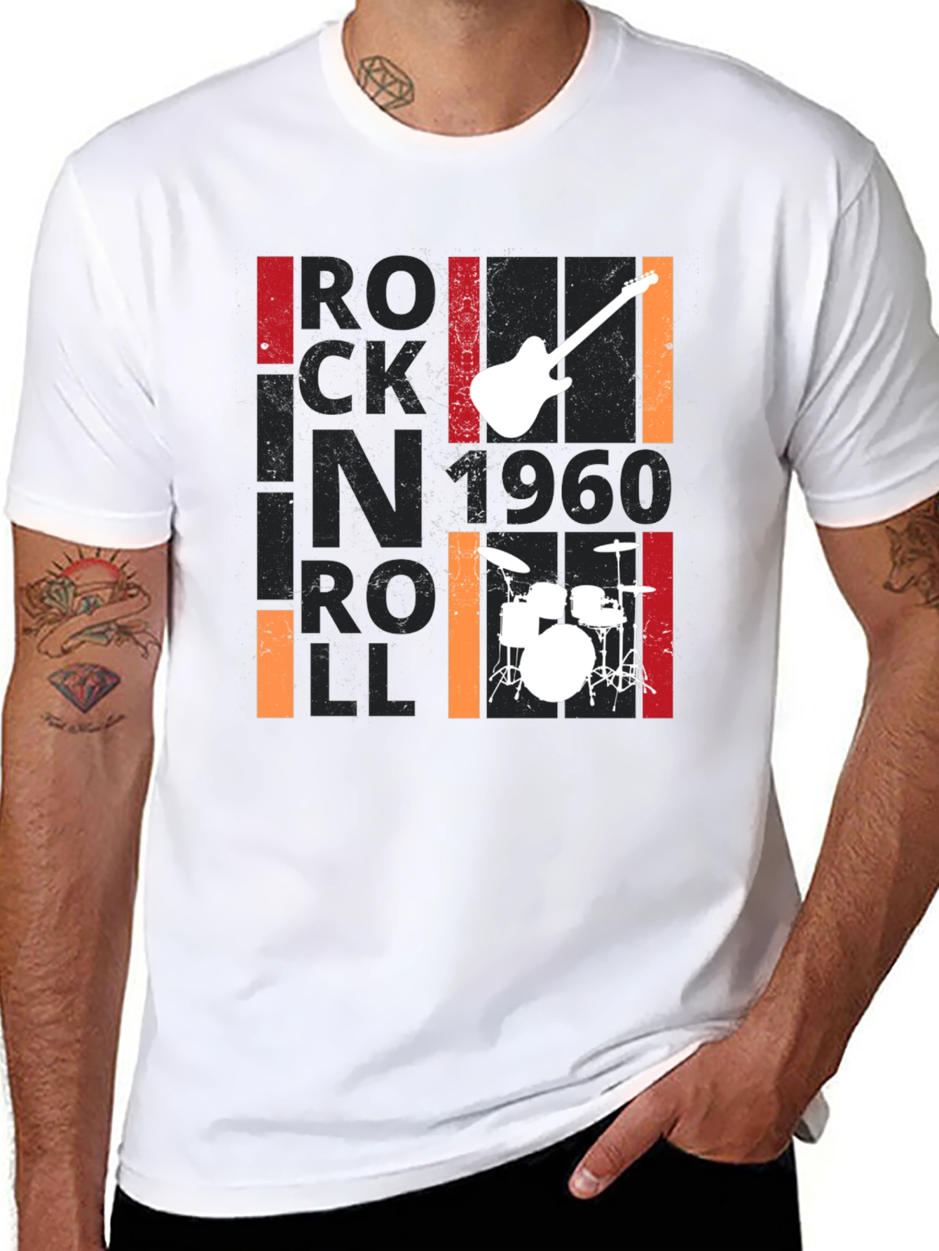 Rock n Roll 1960s Graphic Tee