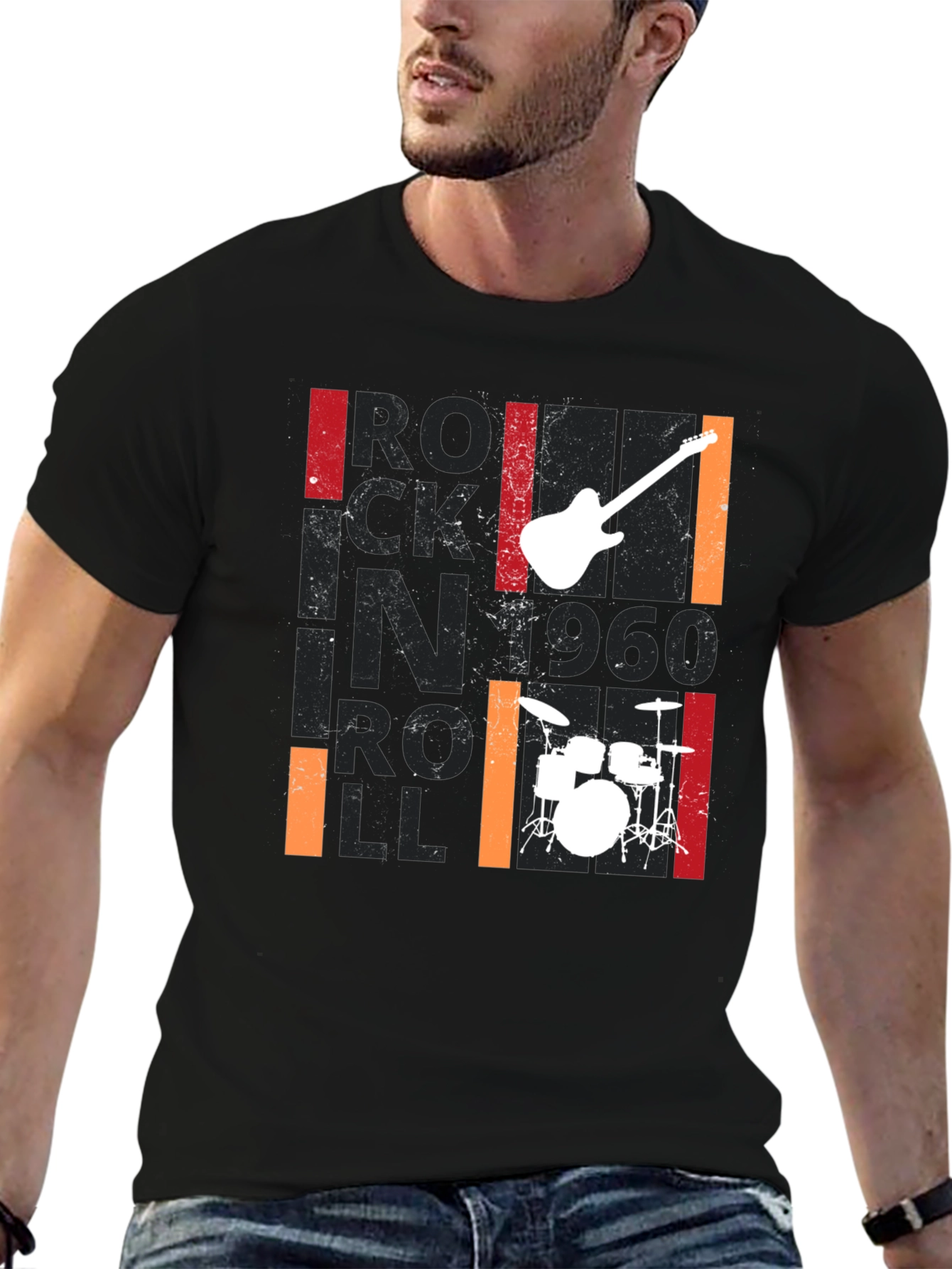 Rock n Roll 1960s Graphic Tee