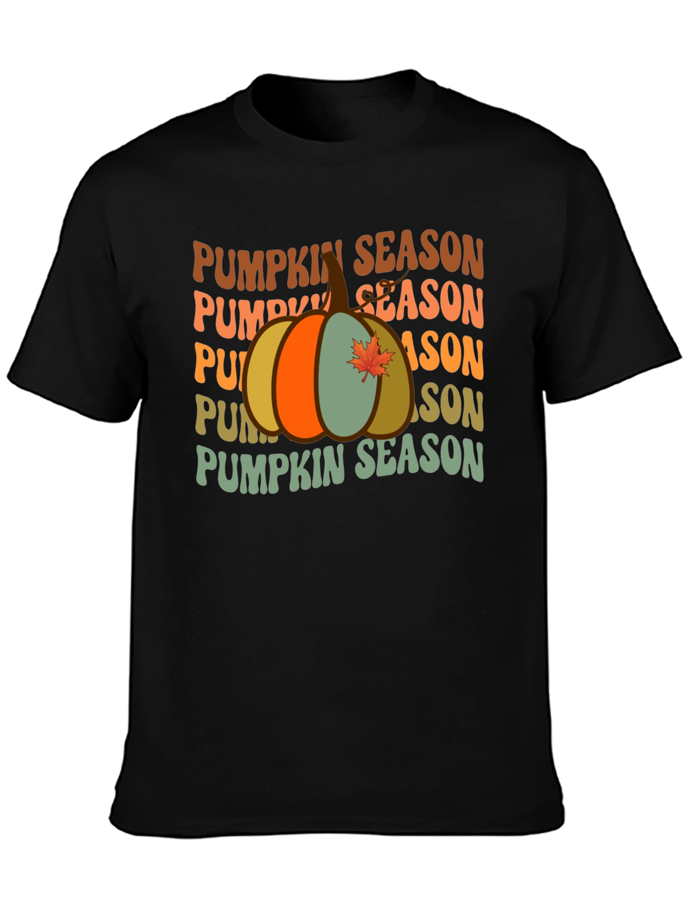 Pumpkin Season T-Shirt - Retro Fall Style