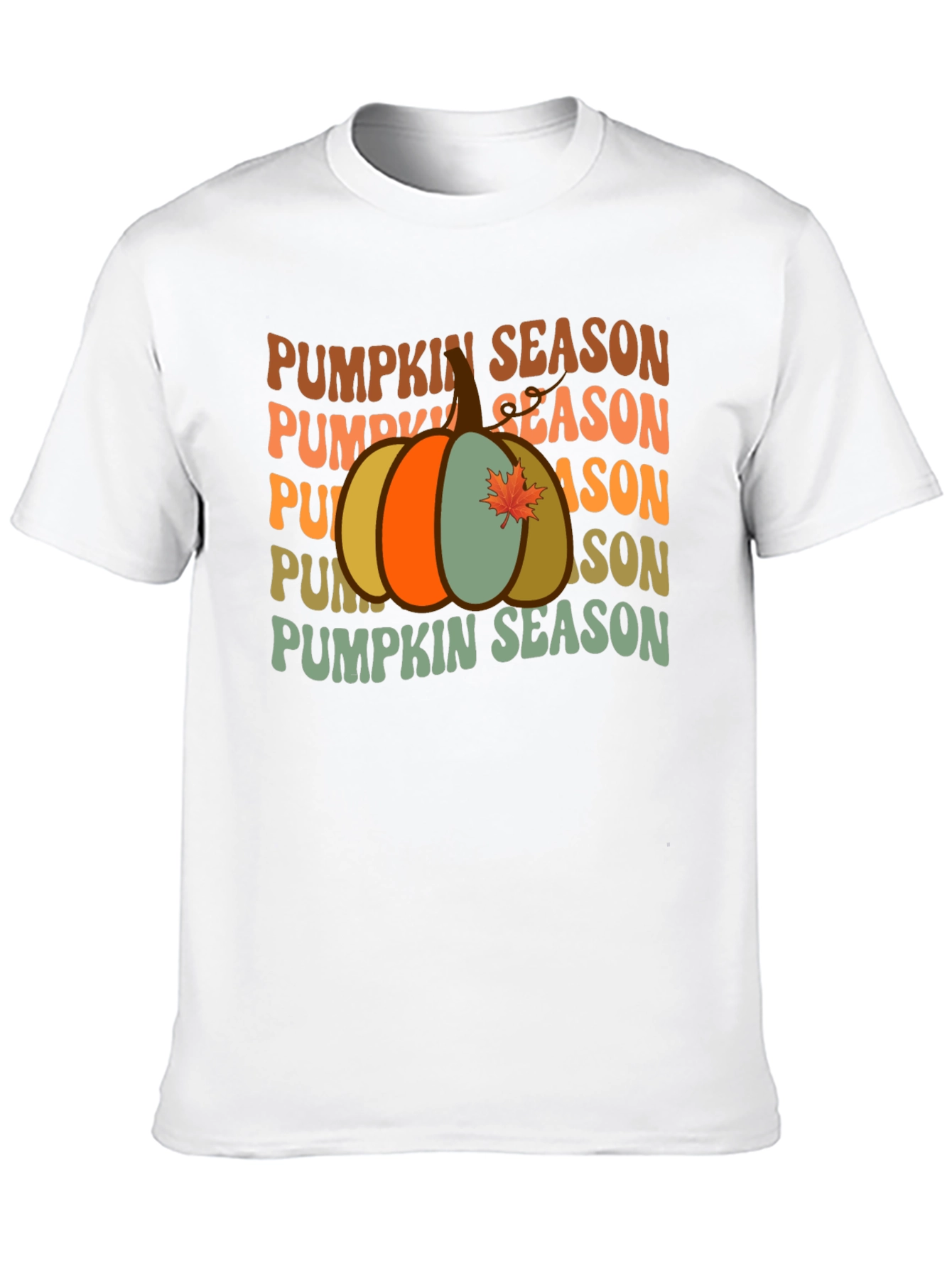 Pumpkin Season T-Shirt - Retro Fall Style
