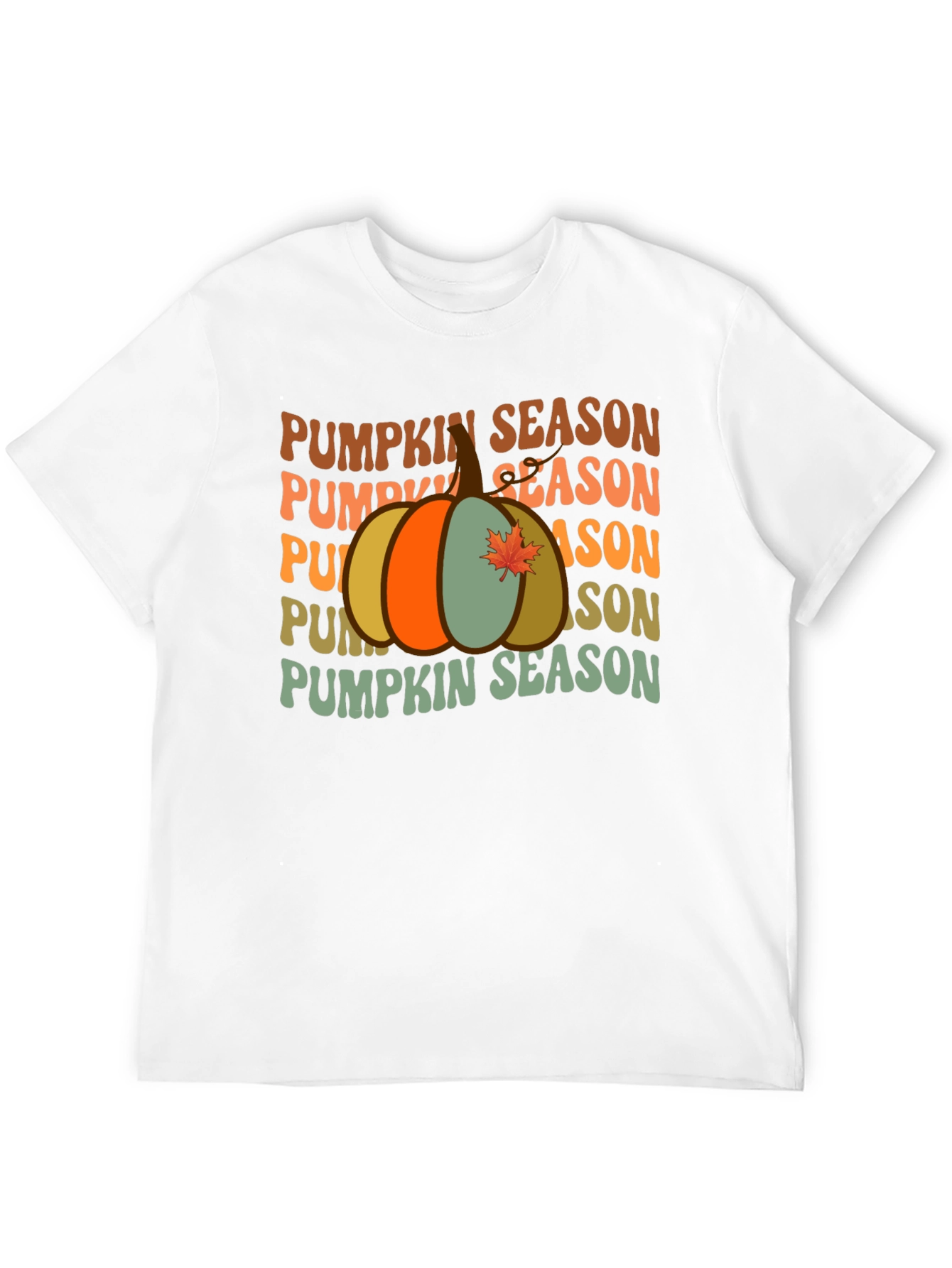 Pumpkin Season T-Shirt - Retro Fall Style