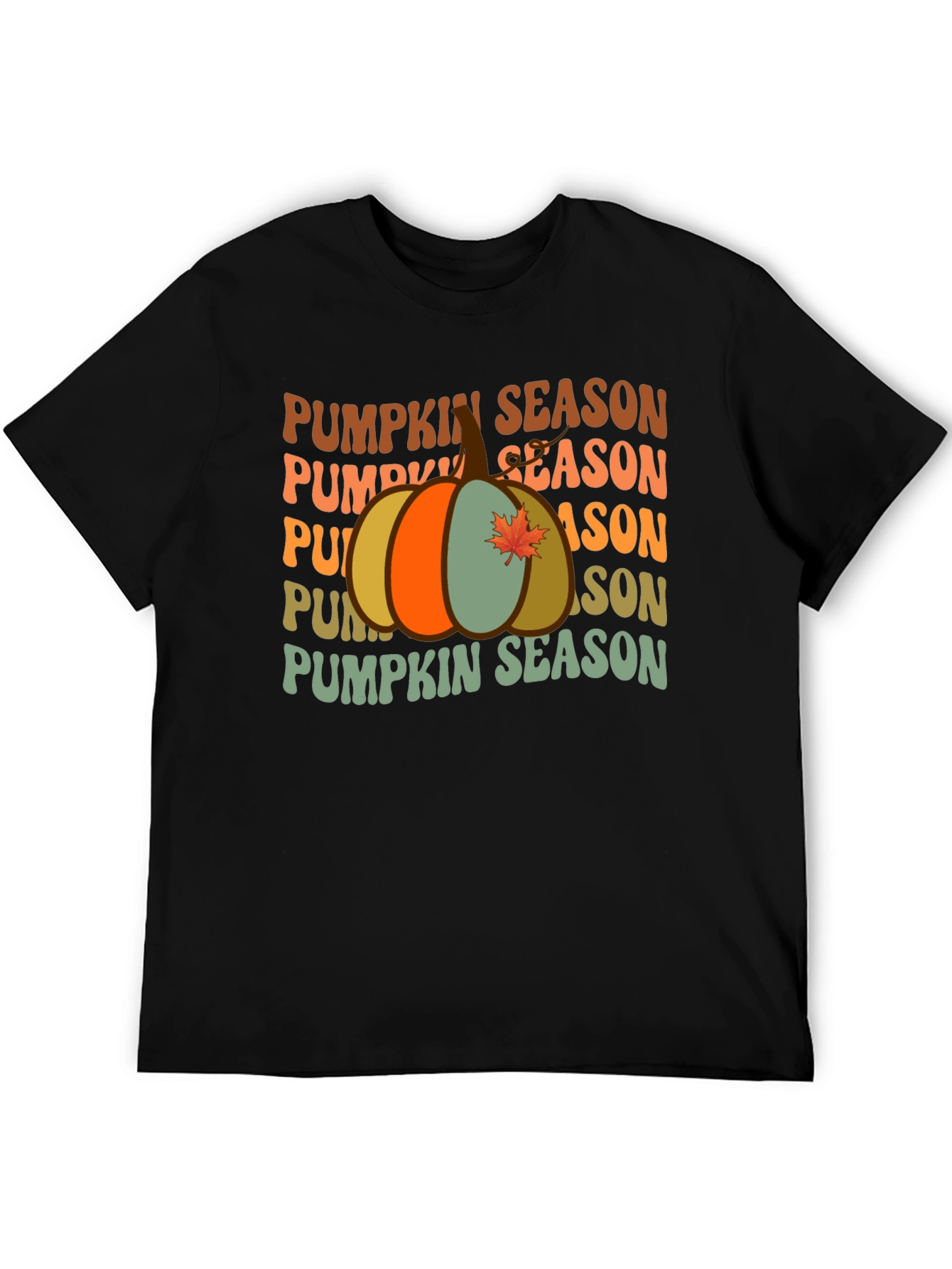 Pumpkin Season T-Shirt - Retro Fall Style