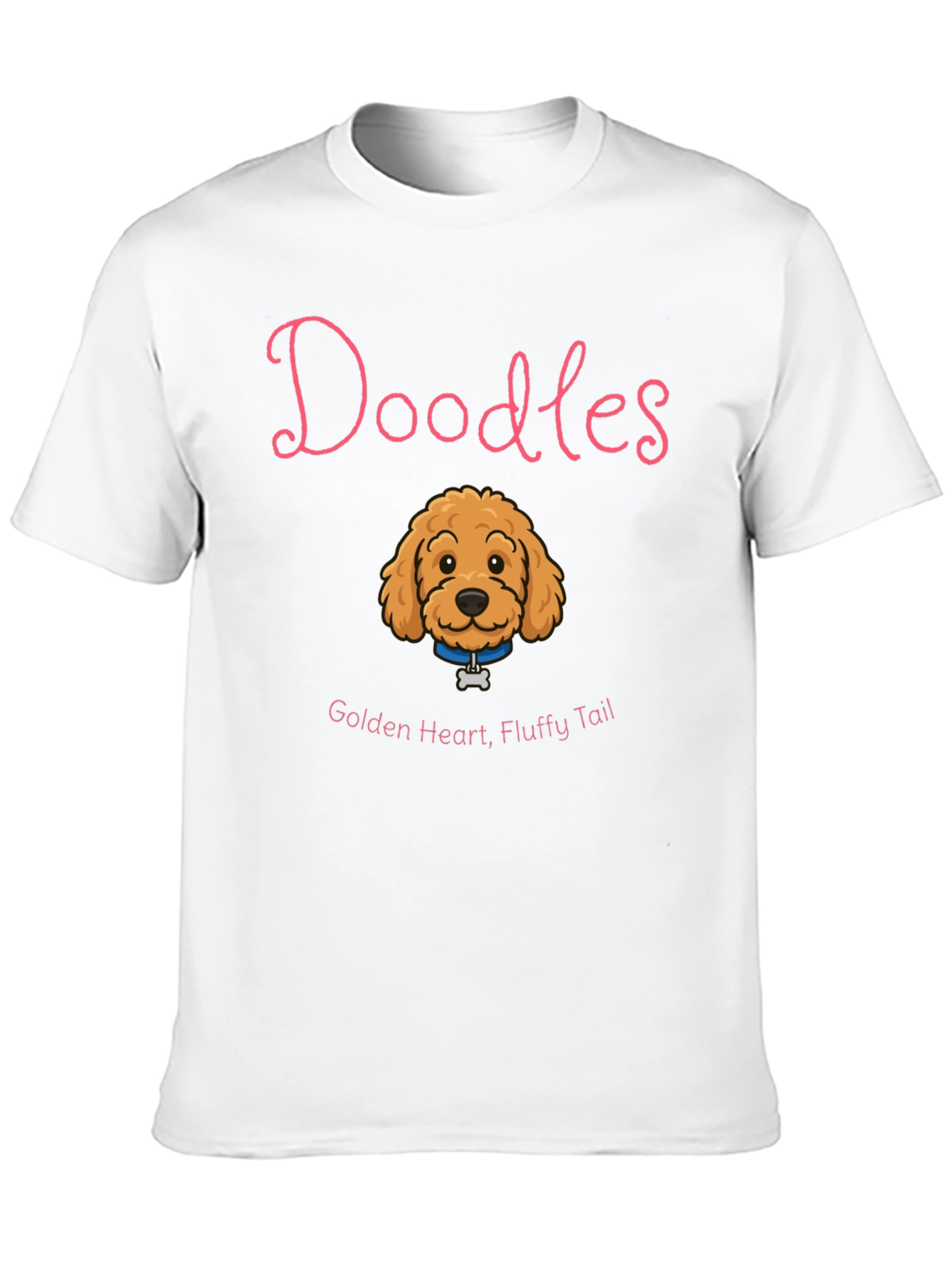 Doodles Golden Heart T-Shirt