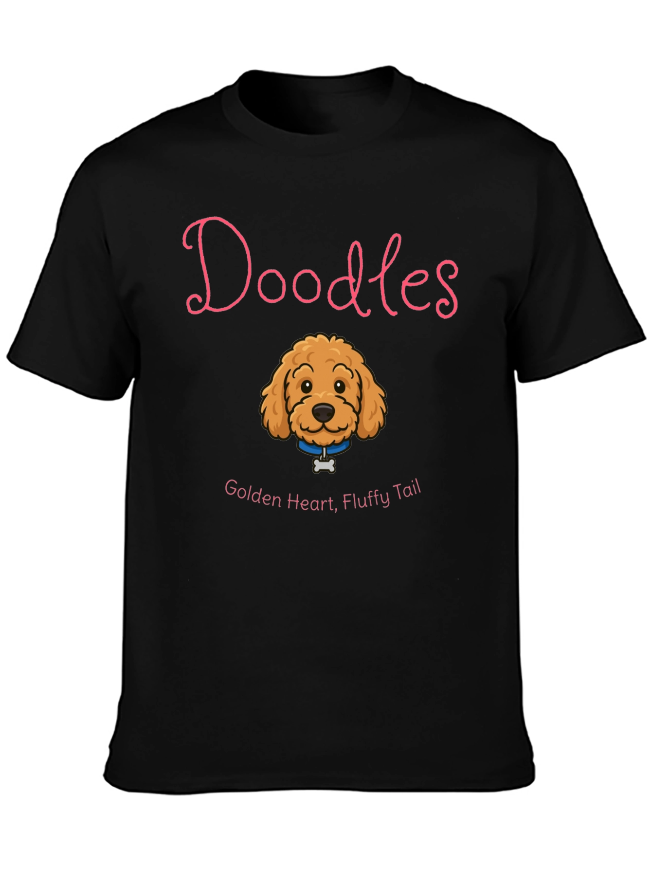 Doodles Golden Heart T-Shirt