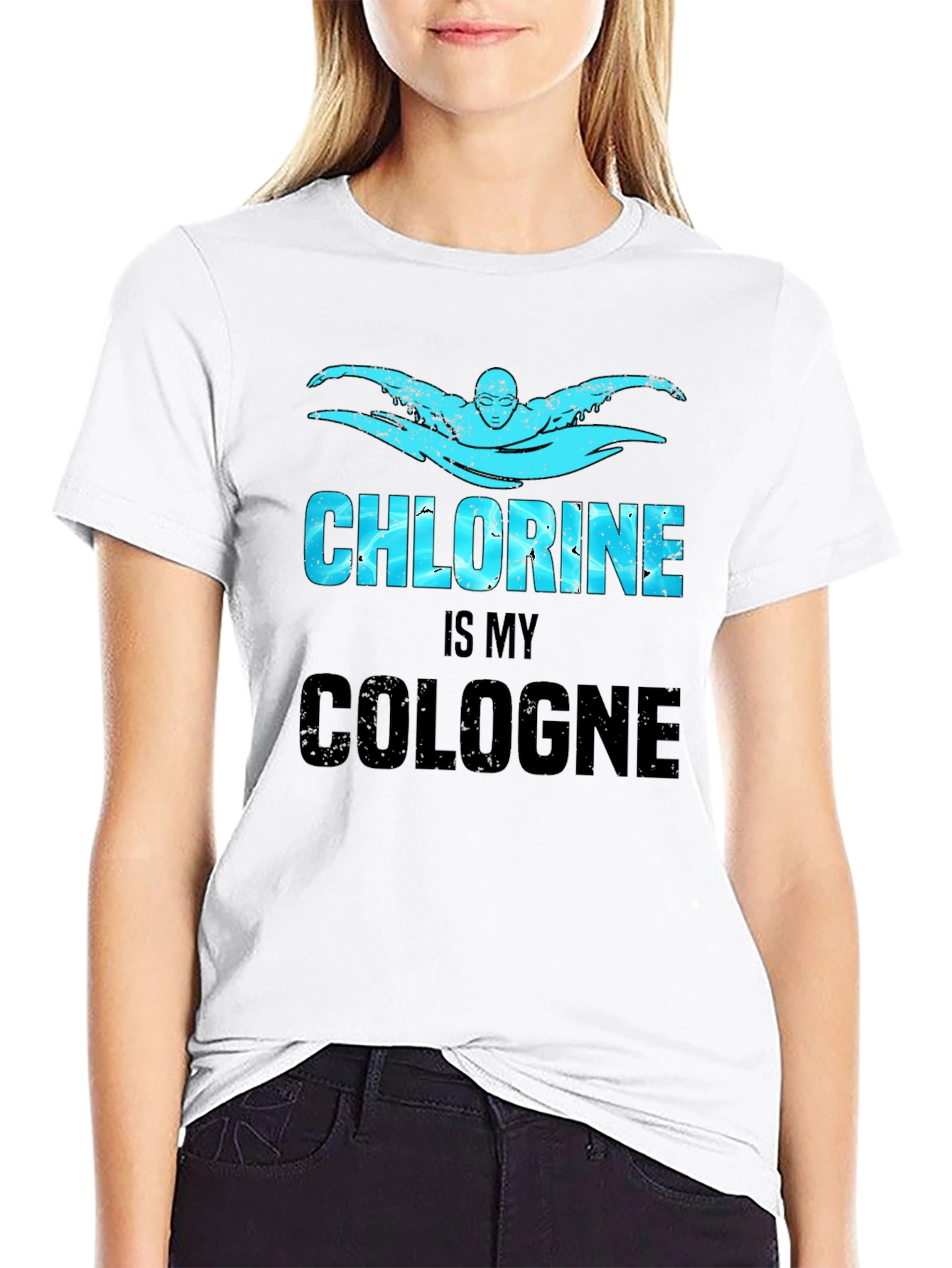 Chlorine Is My Cologne Graphic T-Shirt