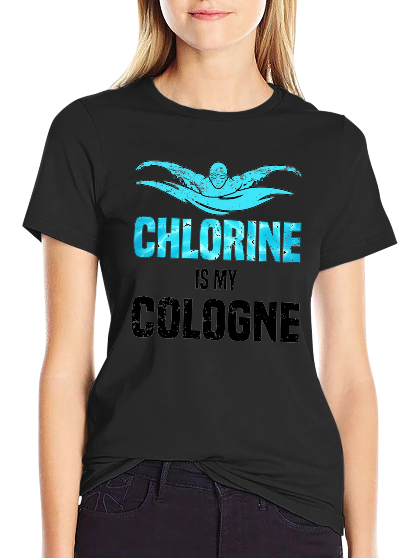 Chlorine Is My Cologne Graphic T-Shirt