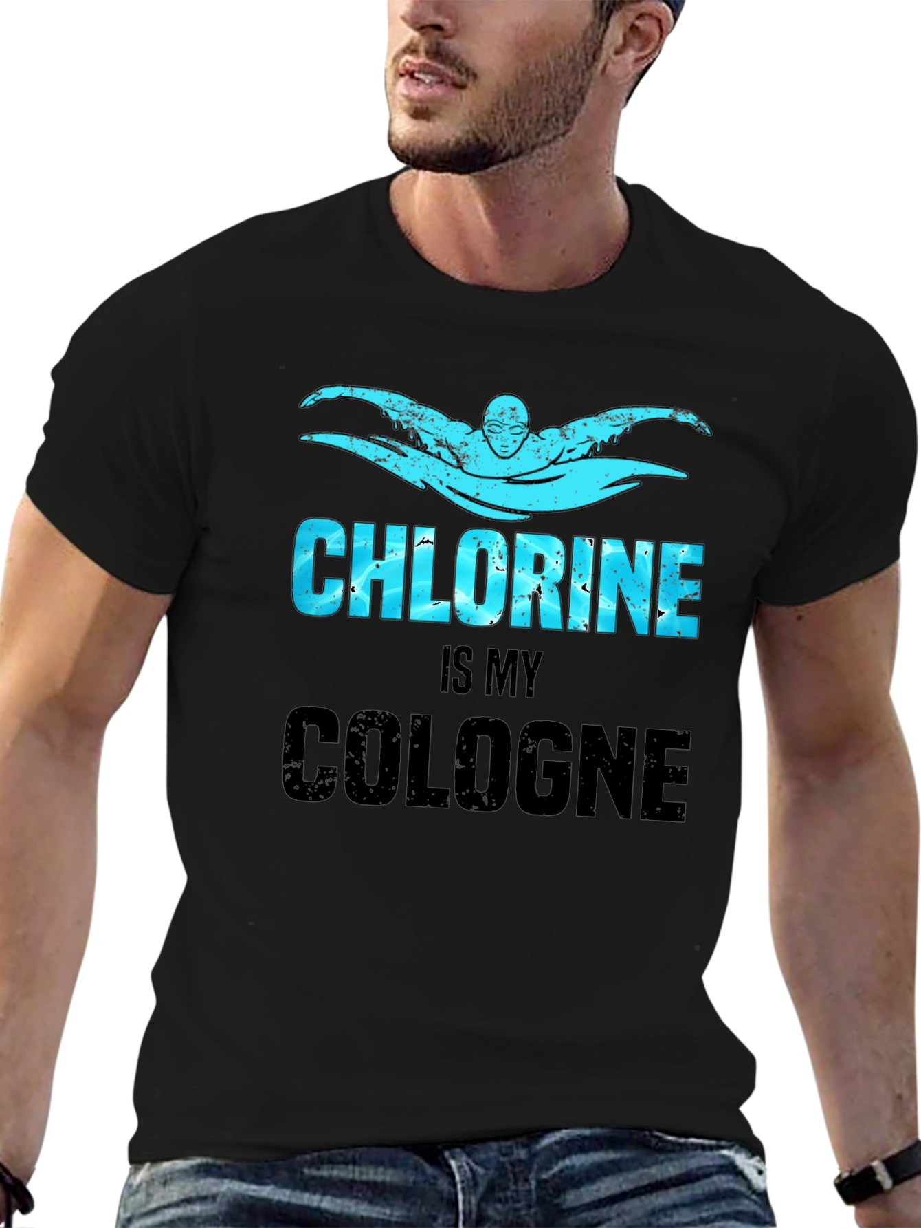 Chlorine Is My Cologne Graphic T-Shirt