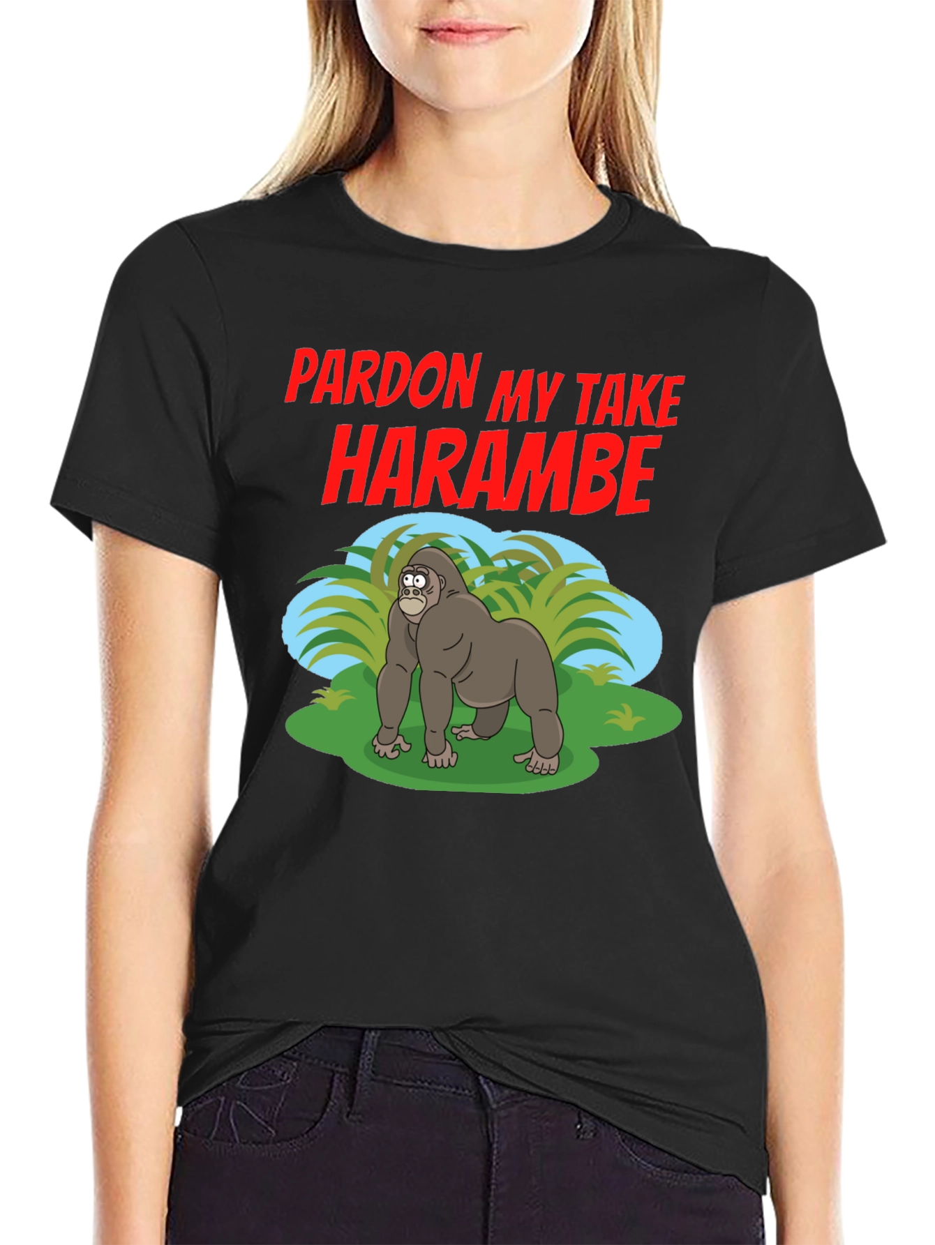 Pardon My Take Harambe Graphic Tee