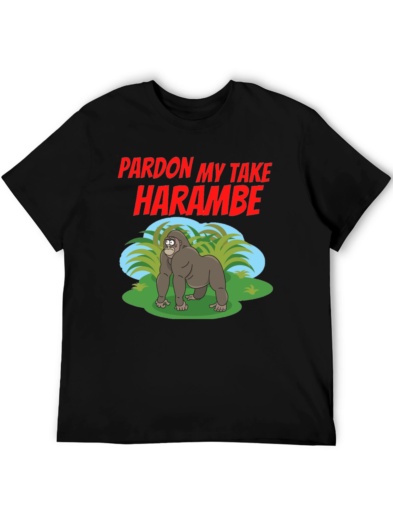 Pardon My Take Harambe Graphic Tee