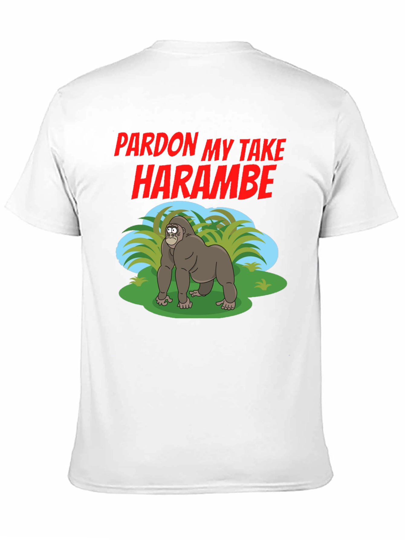 Pardon My Take Harambe Graphic Tee