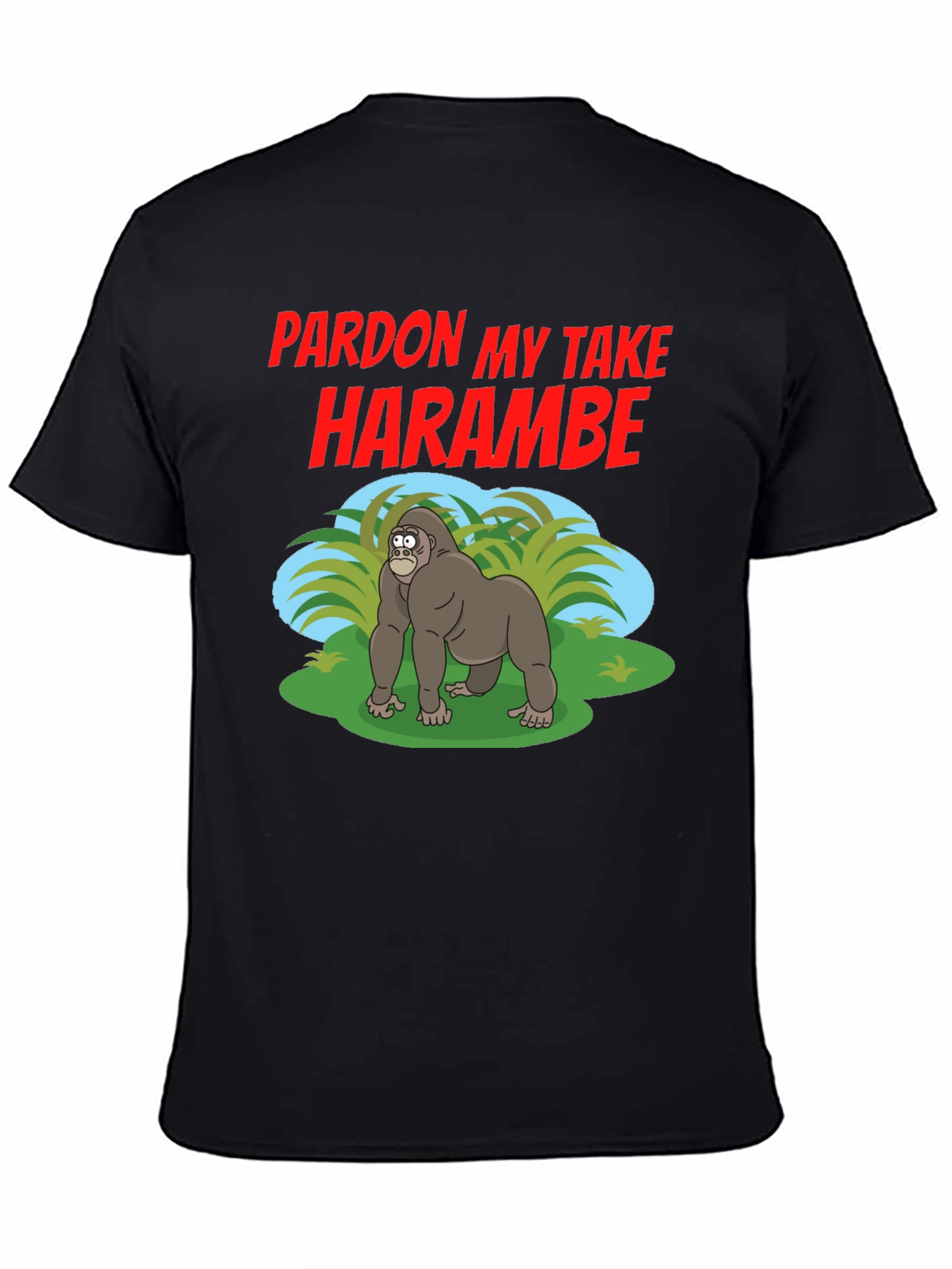 Pardon My Take Harambe Graphic Tee