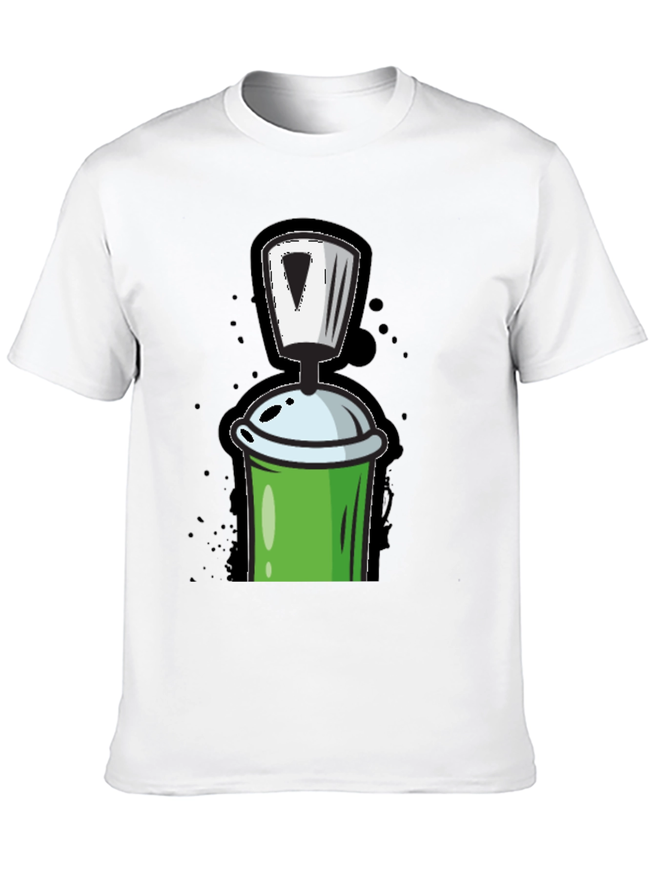 Spray Can Graphic T-Shirt