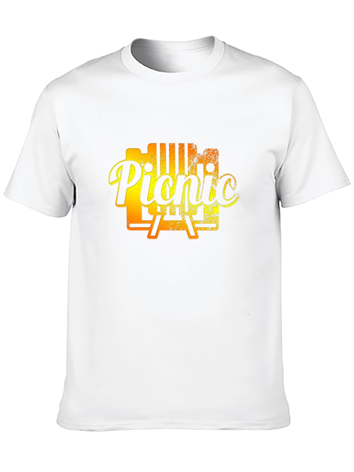 Picnic T-Shirt - BBQ Grill Design