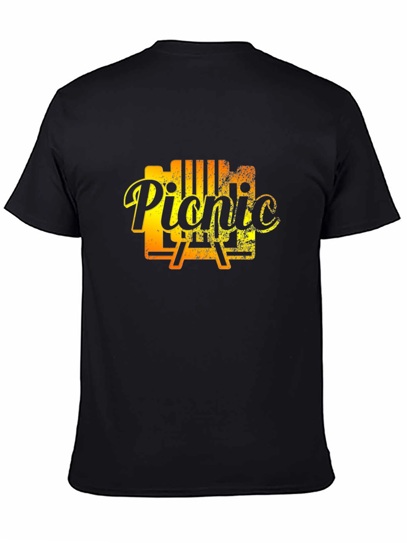 Picnic T-Shirt - BBQ Grill Design