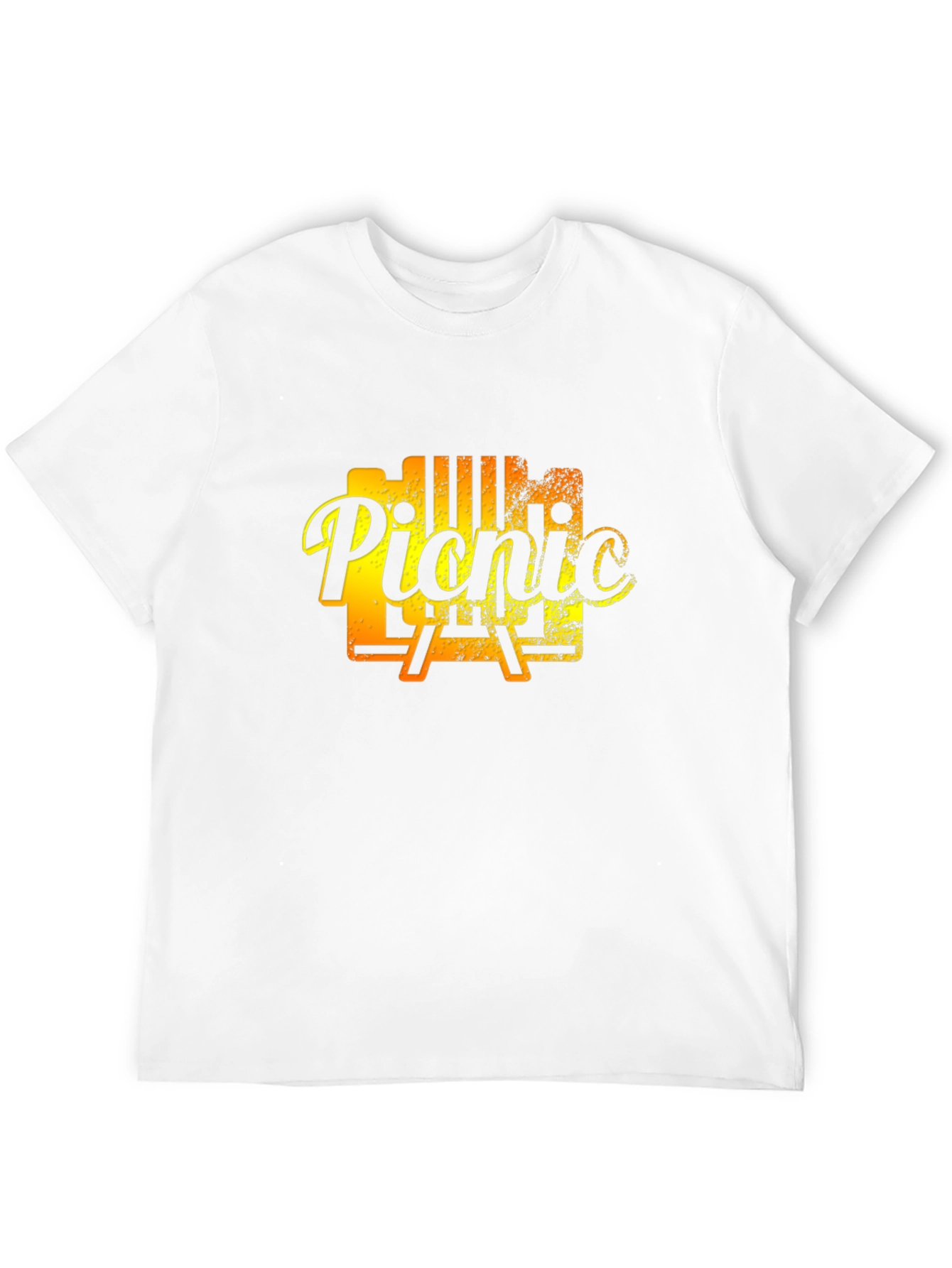 Picnic T-Shirt - BBQ Grill Design