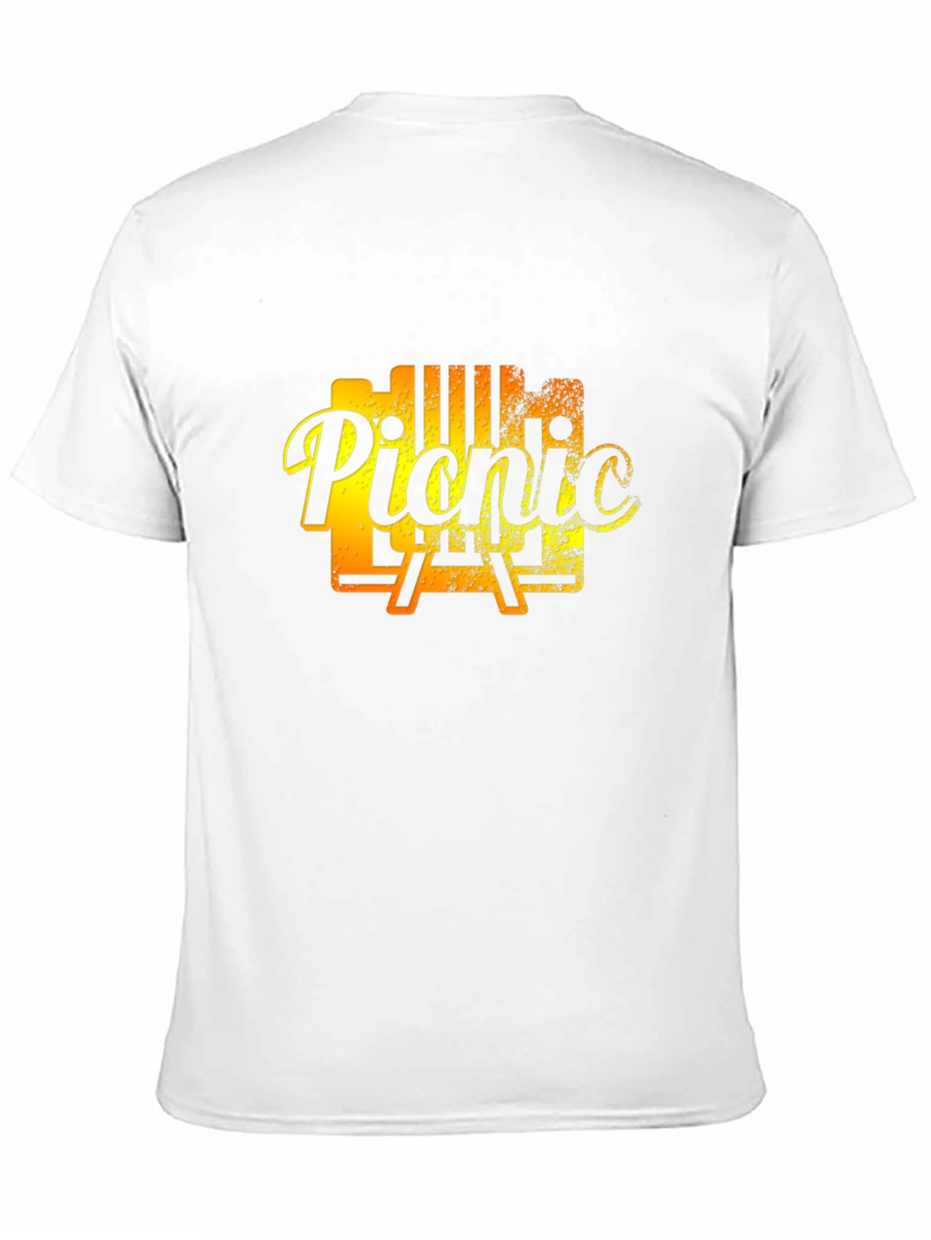 Picnic T-Shirt - BBQ Grill Design