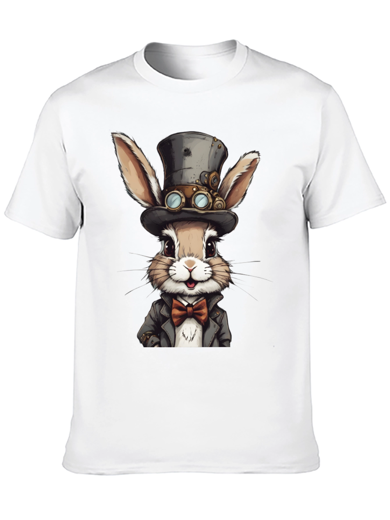Steampunk Rabbit Graphic Tee