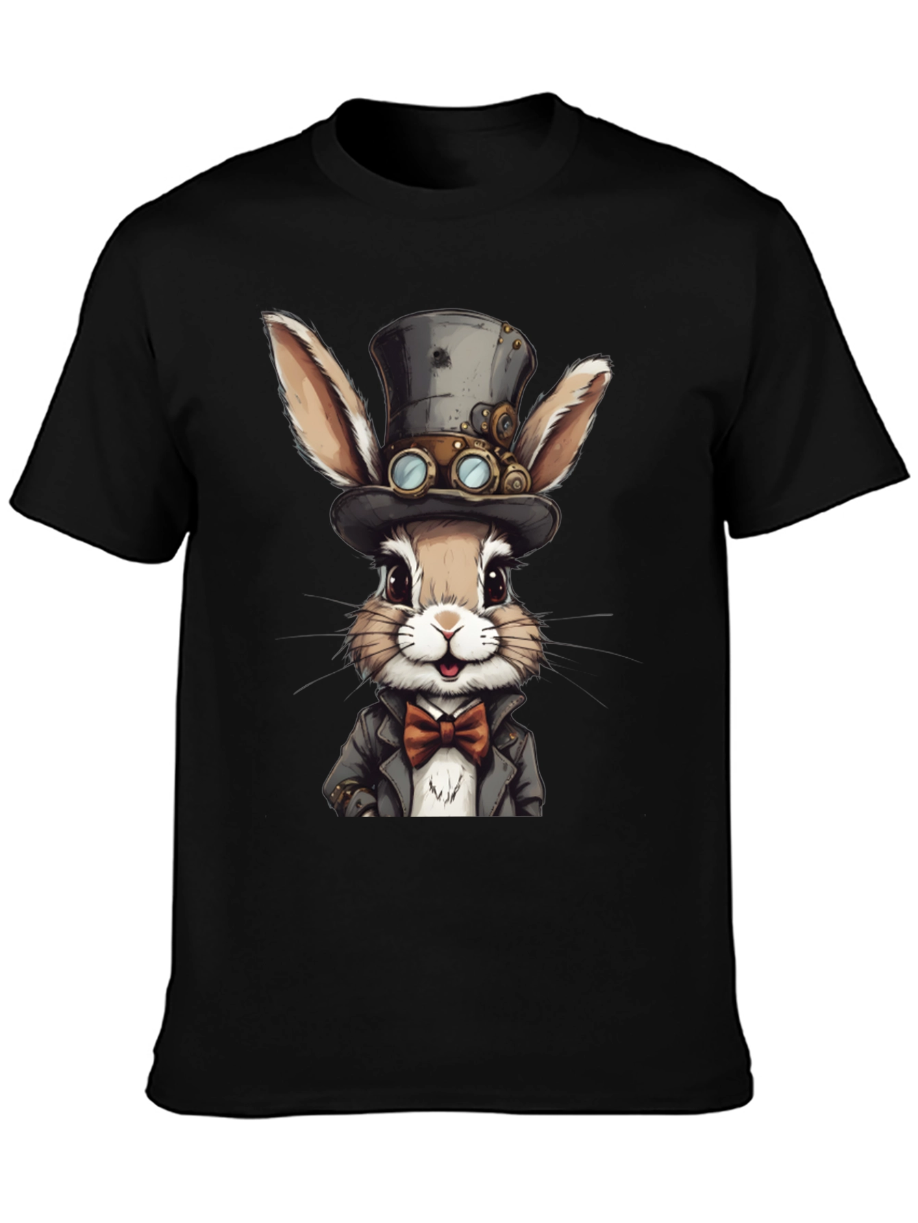Steampunk Rabbit Graphic Tee