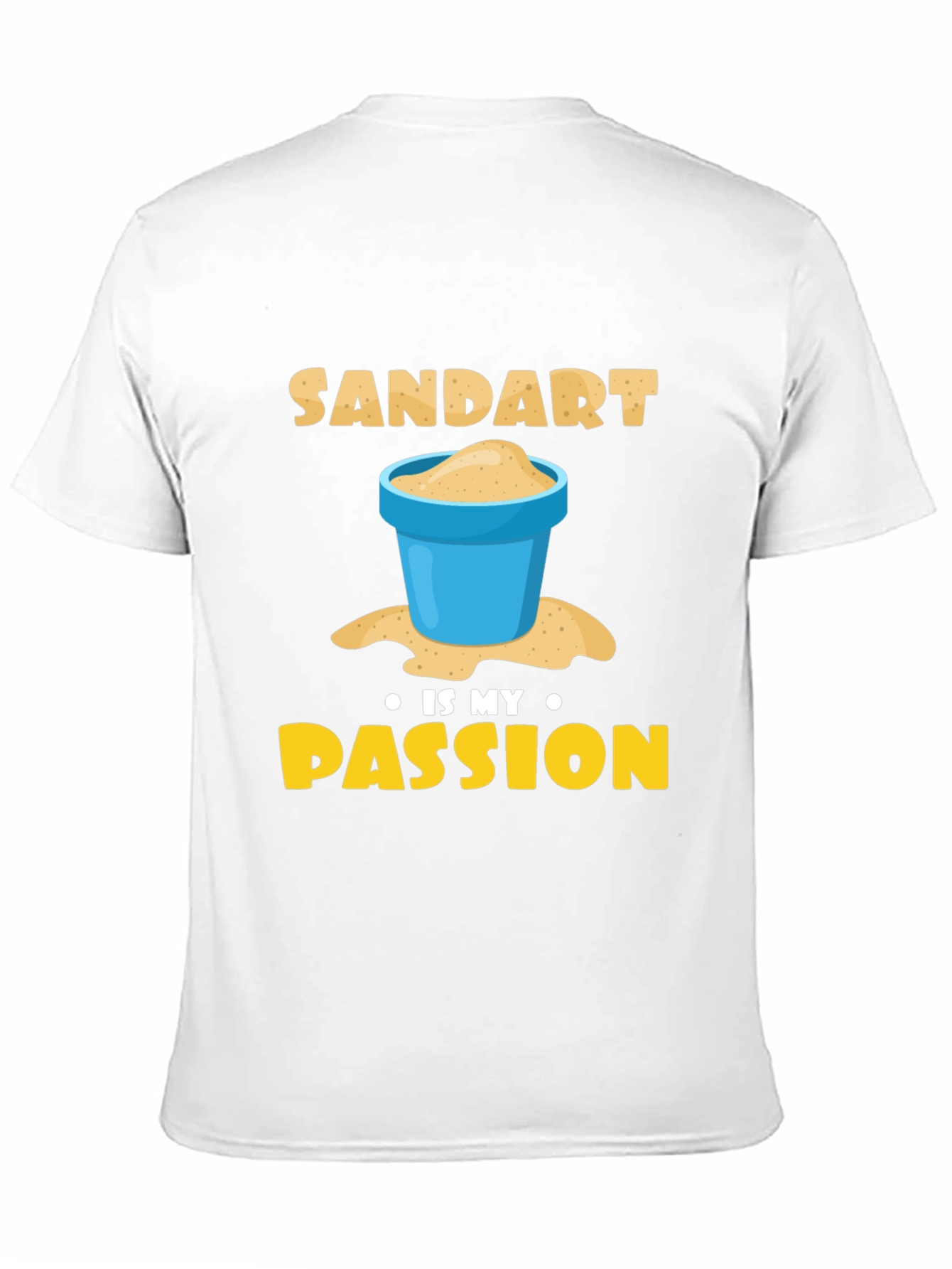 Sand Art Passion T-Shirt | Playful Graphic Tee