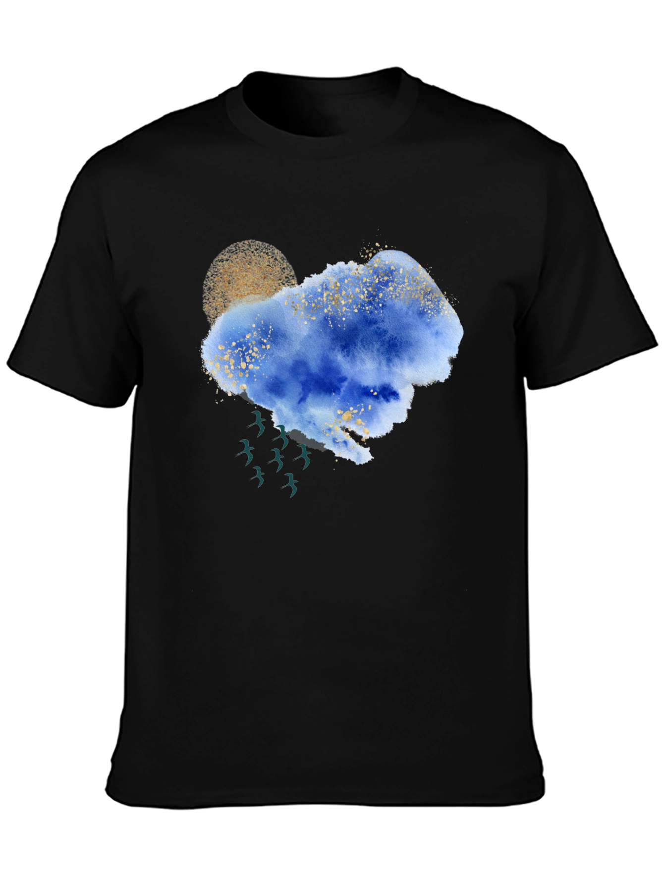 Watercolor Cloud Graphic T-Shirt