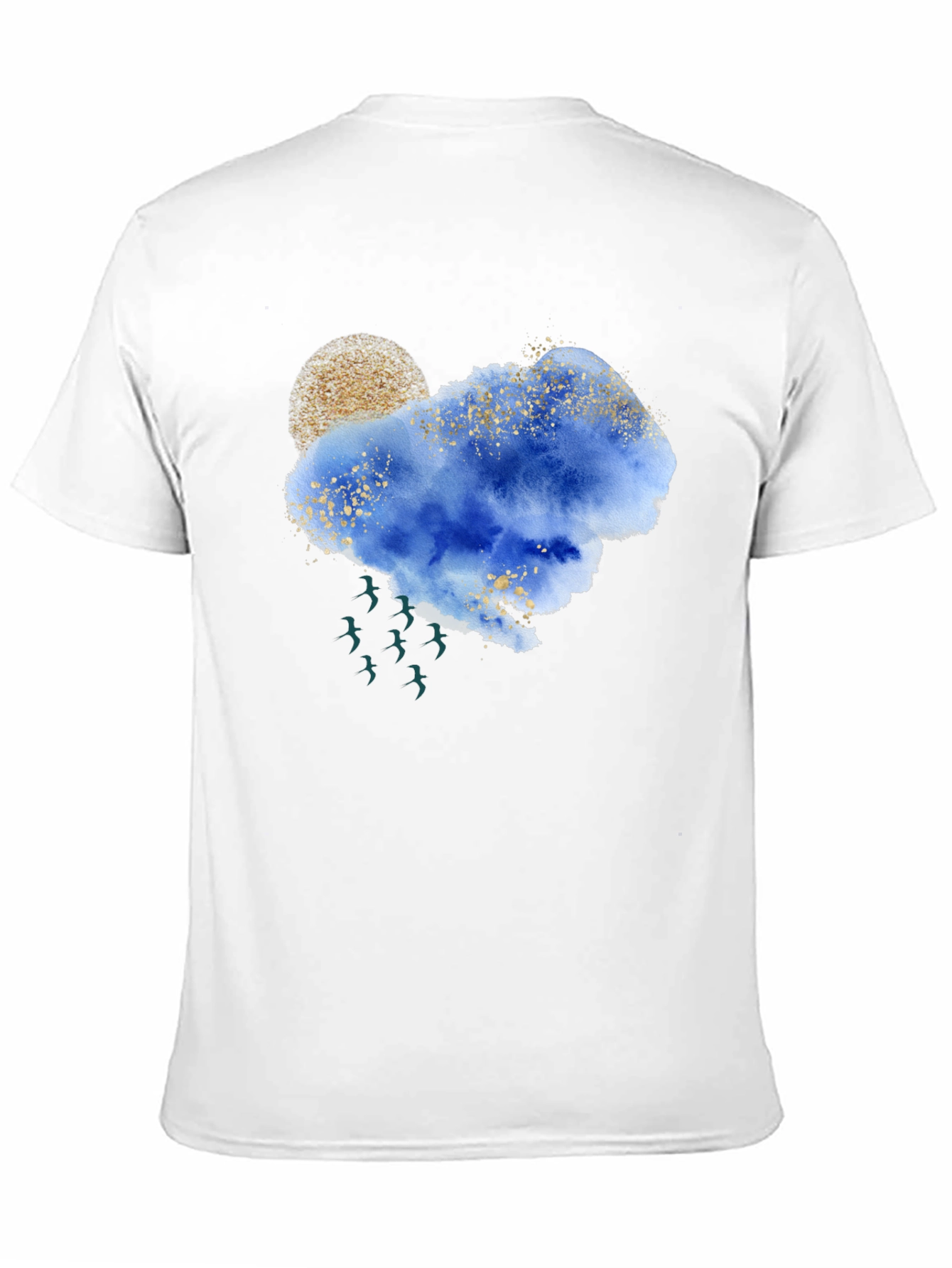 Watercolor Cloud Graphic T-Shirt
