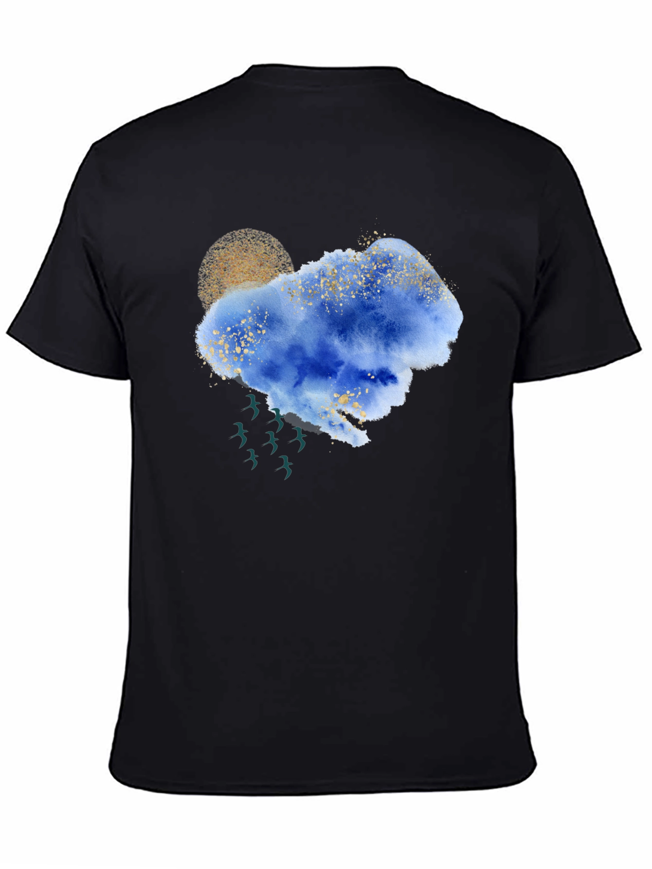 Watercolor Cloud Graphic T-Shirt
