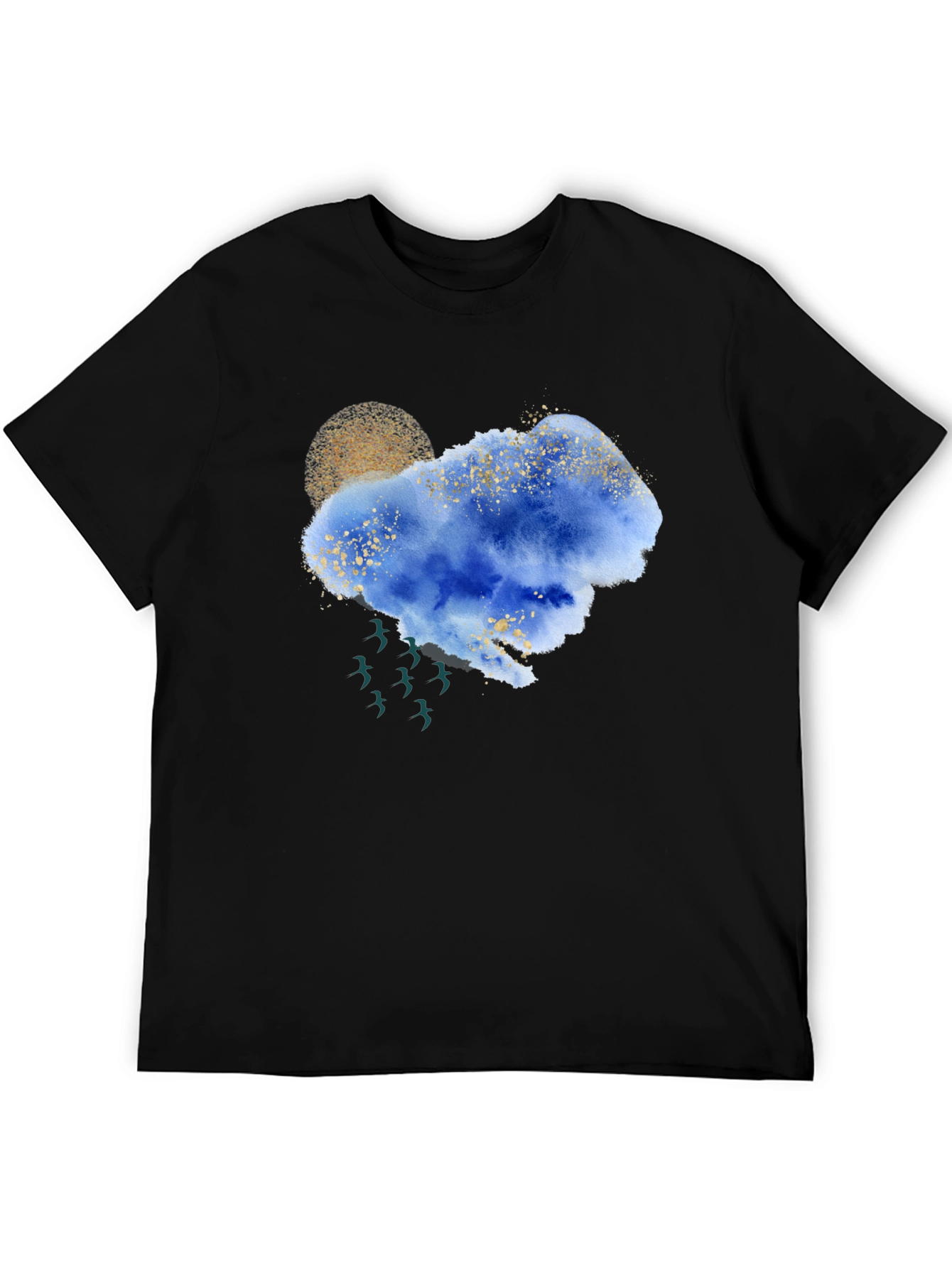 Watercolor Cloud Graphic T-Shirt