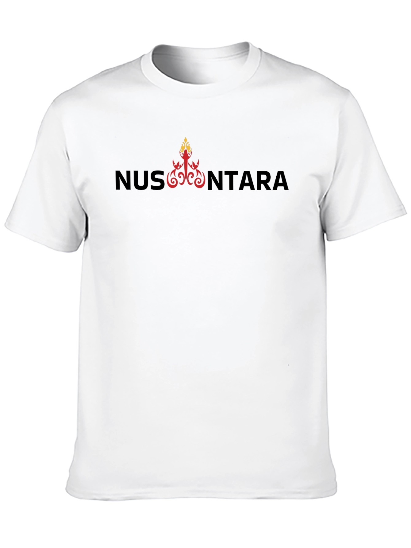 Nusantara Graphic Tee - Black