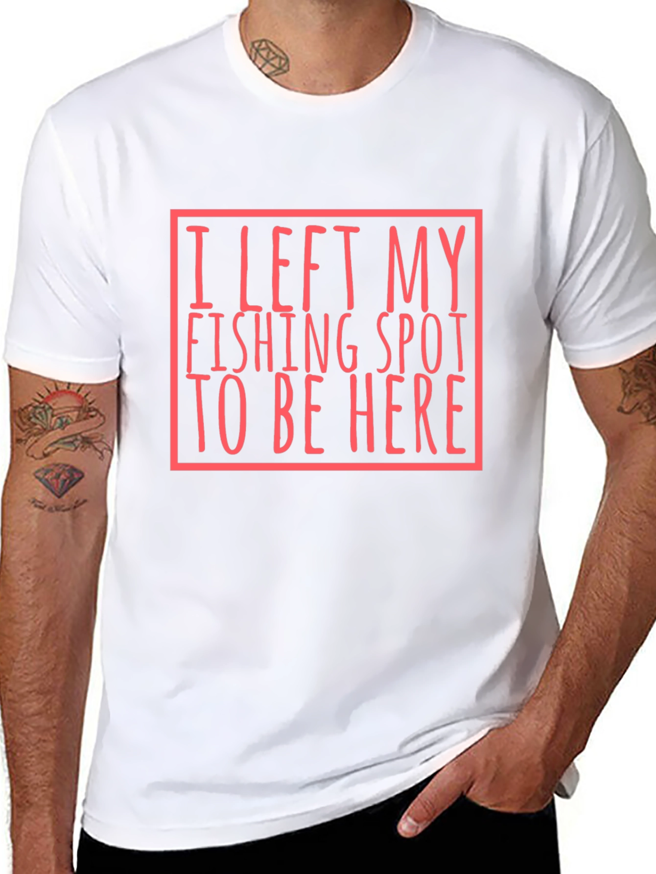 Fishing Spot T-Shirt - Humorous Angler Tee