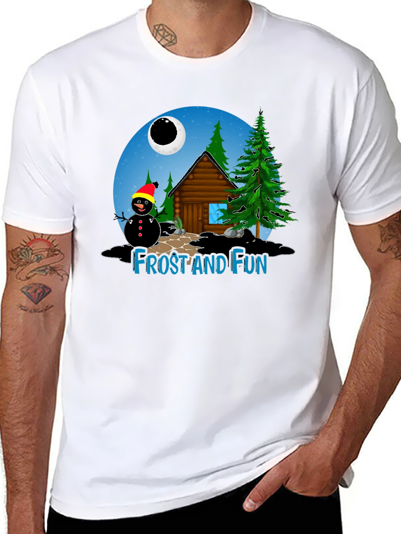 Frost and Fun Graphic T-Shirt