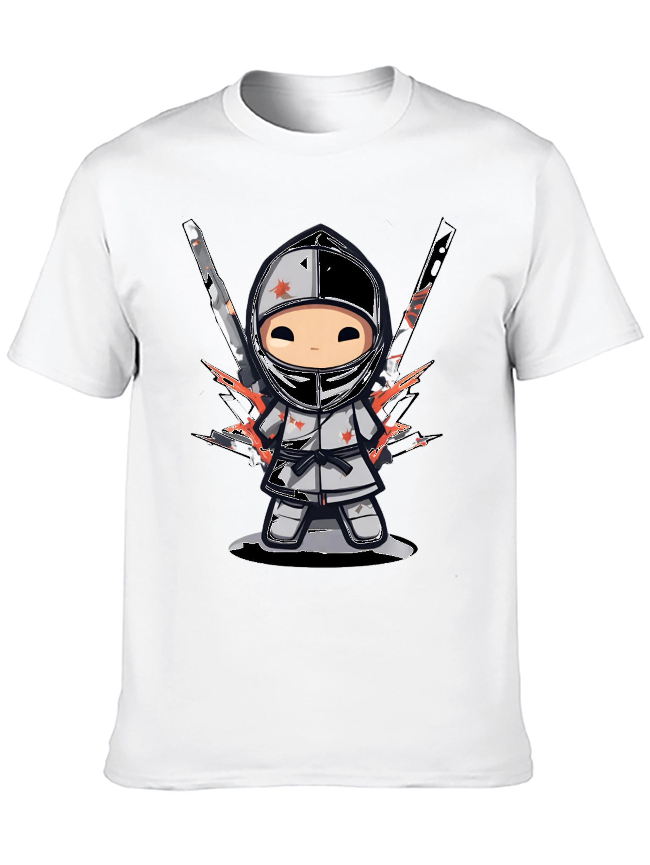 Ninja Warrior Graphic T-Shirt - Black