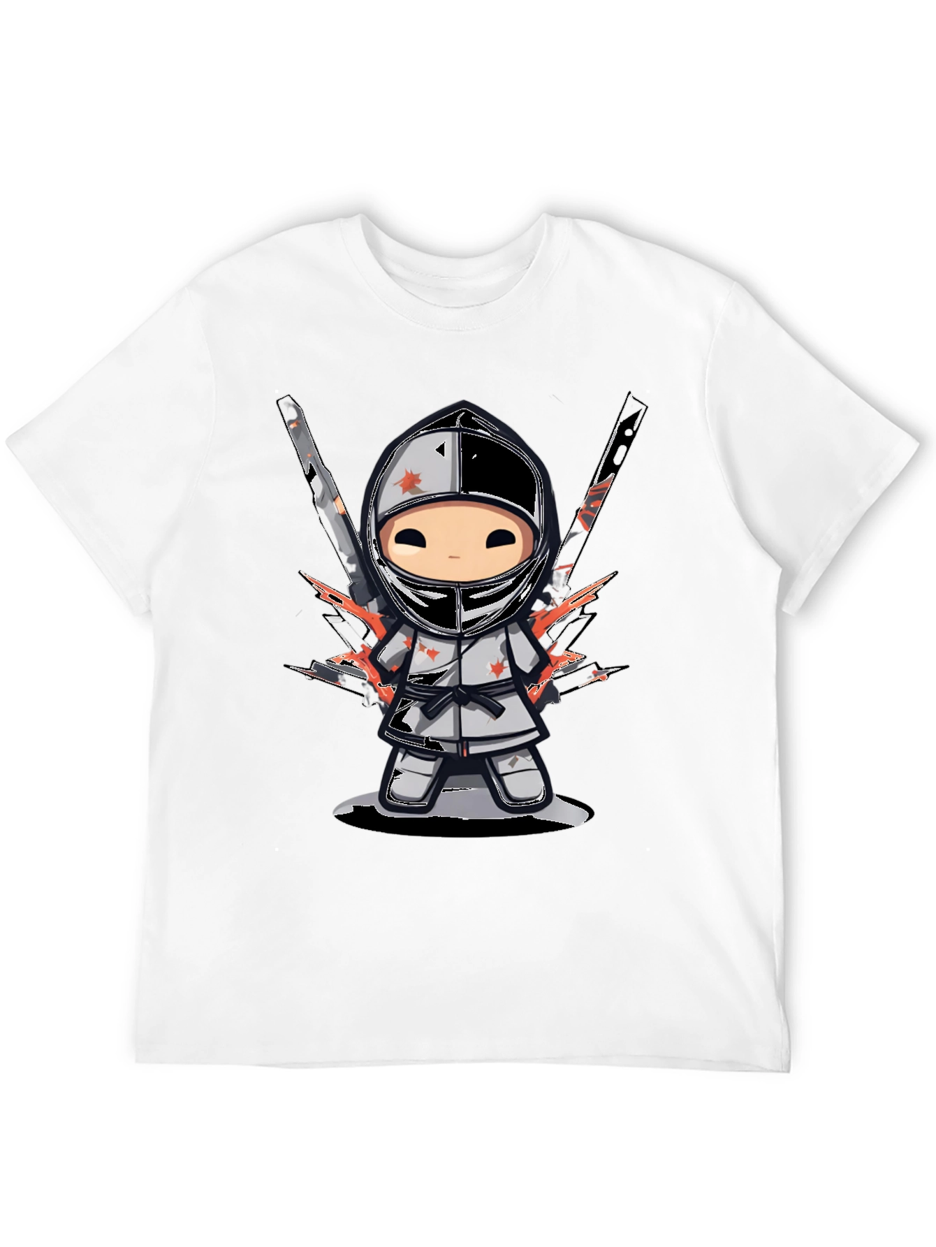 Ninja Warrior Graphic T-Shirt - Black