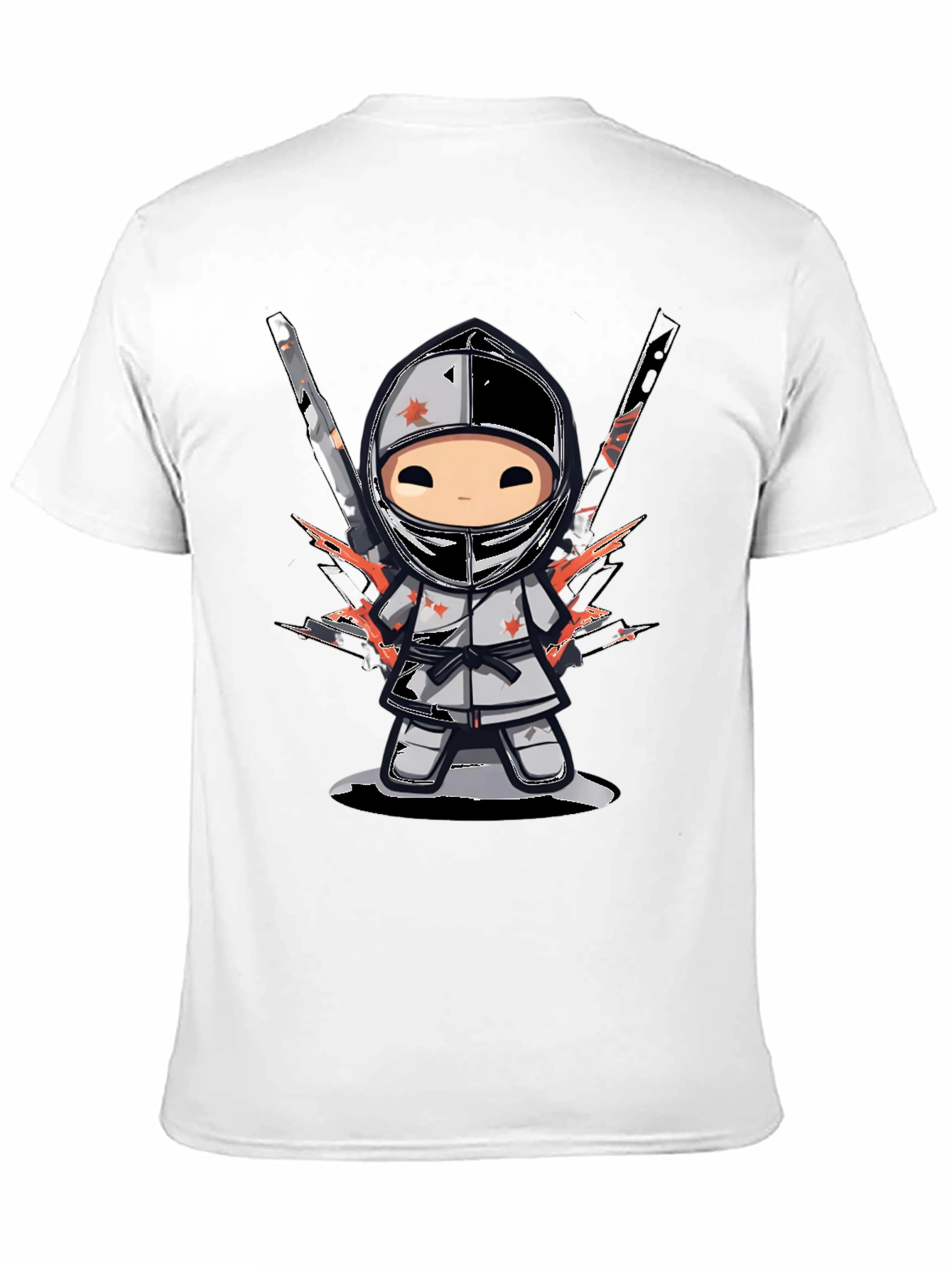 Ninja Warrior Graphic T-Shirt - Black