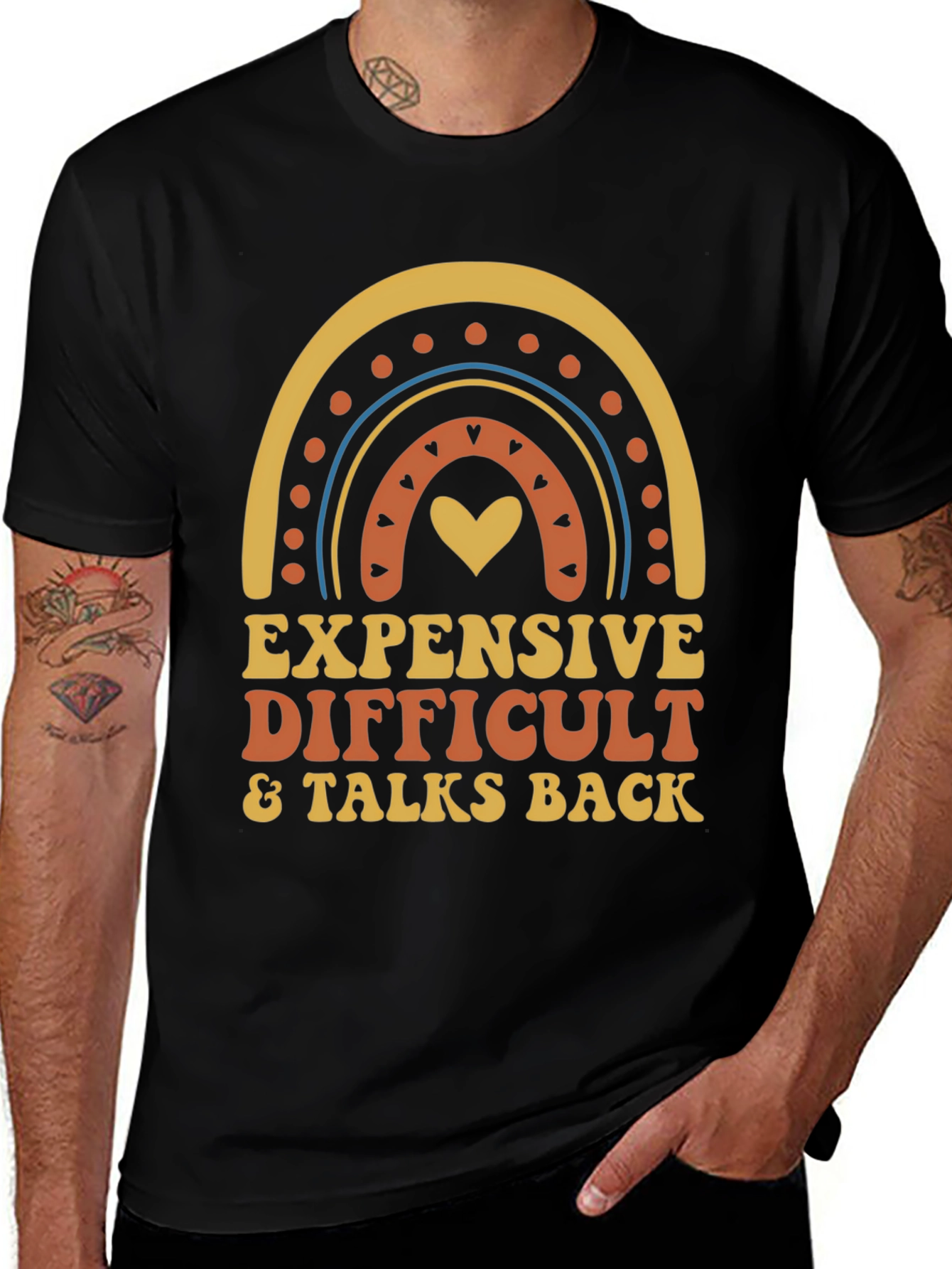 Expensive Difficult & Talks Back Graphic Tee